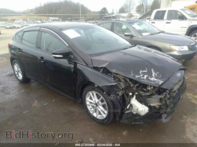 2016 Ford FOCUS SE, black — VIN 1FADP3K26GL364032, IAAI