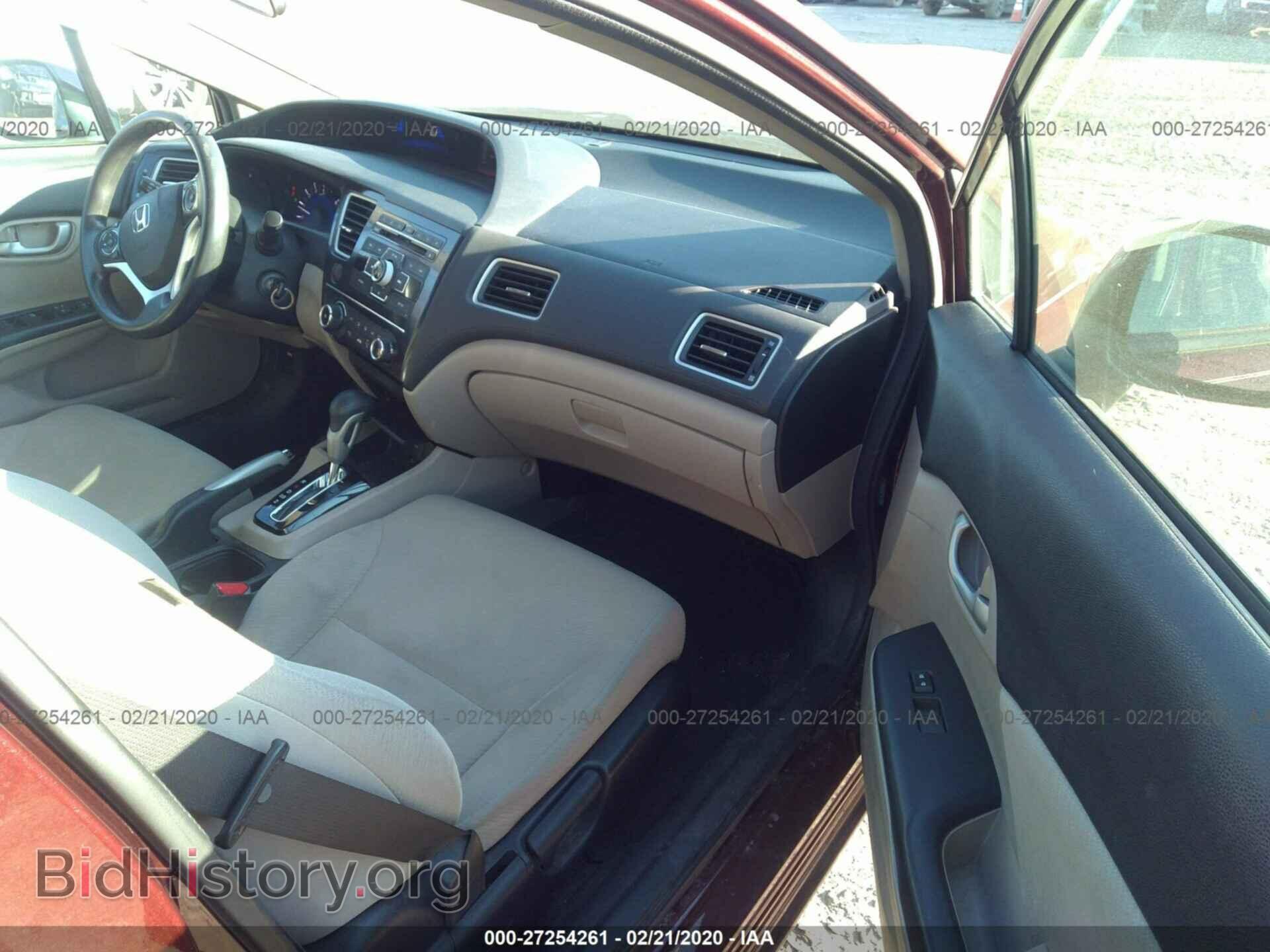 2013 HONDA CIVIC - VIN: 19XFB2F56DE010595 - Фото 5