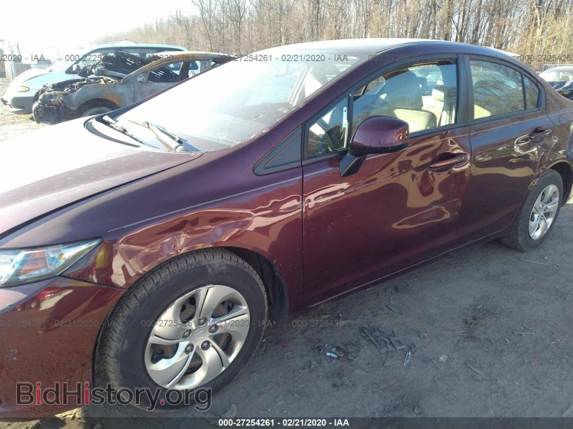 2013 HONDA CIVIC - VIN: 19XFB2F56DE010595 - Фото 6