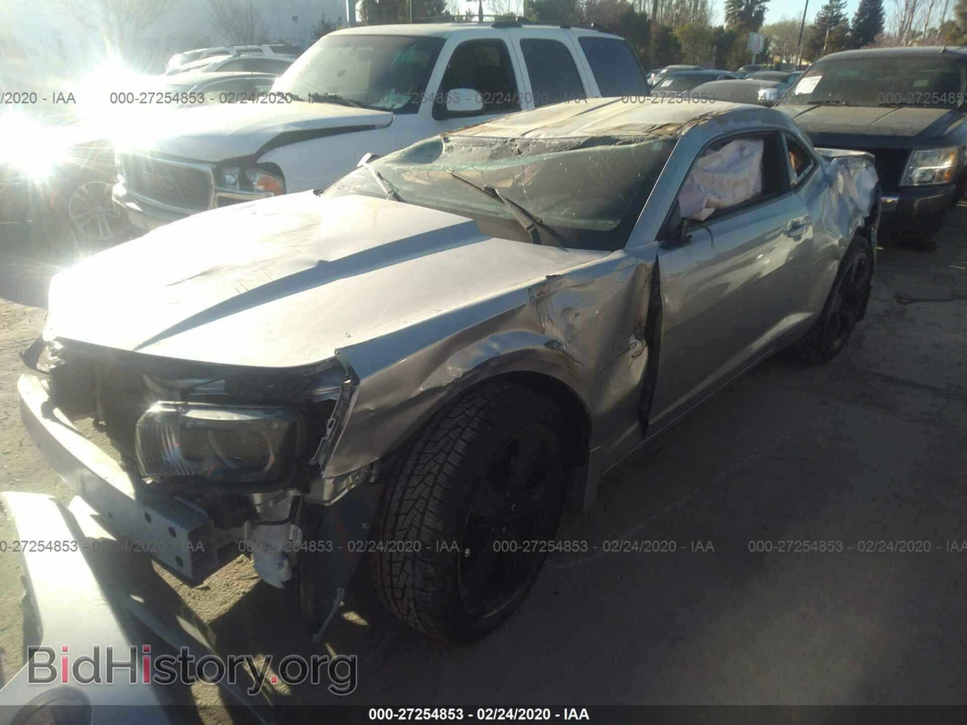 2012 CHEVROLET CAMARO - VIN: 2G1FB1E36C9132941 - Фото 2