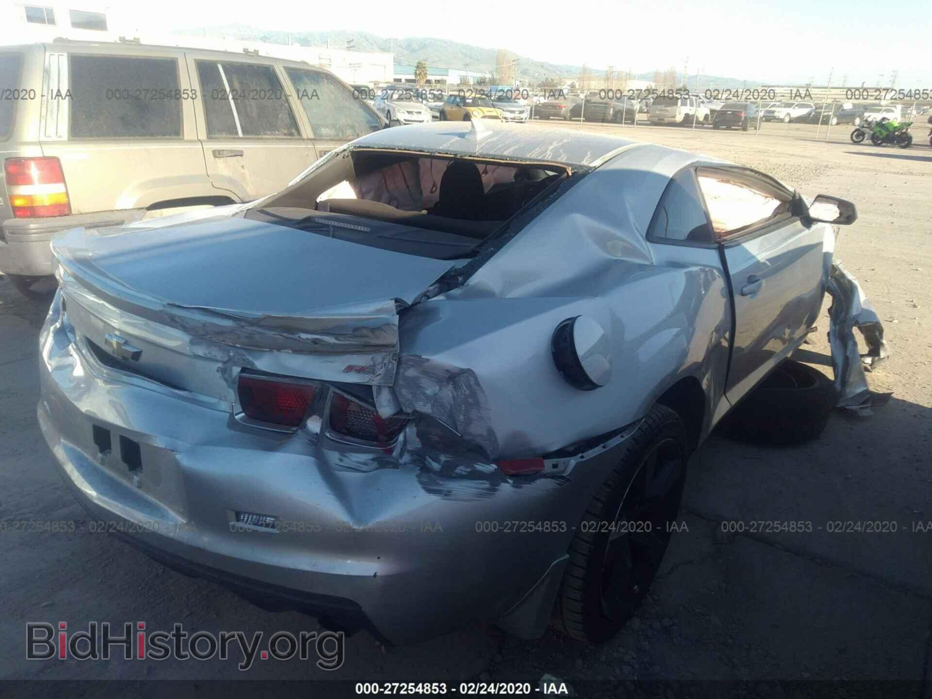 2012 CHEVROLET CAMARO - VIN: 2G1FB1E36C9132941 - Фото 4