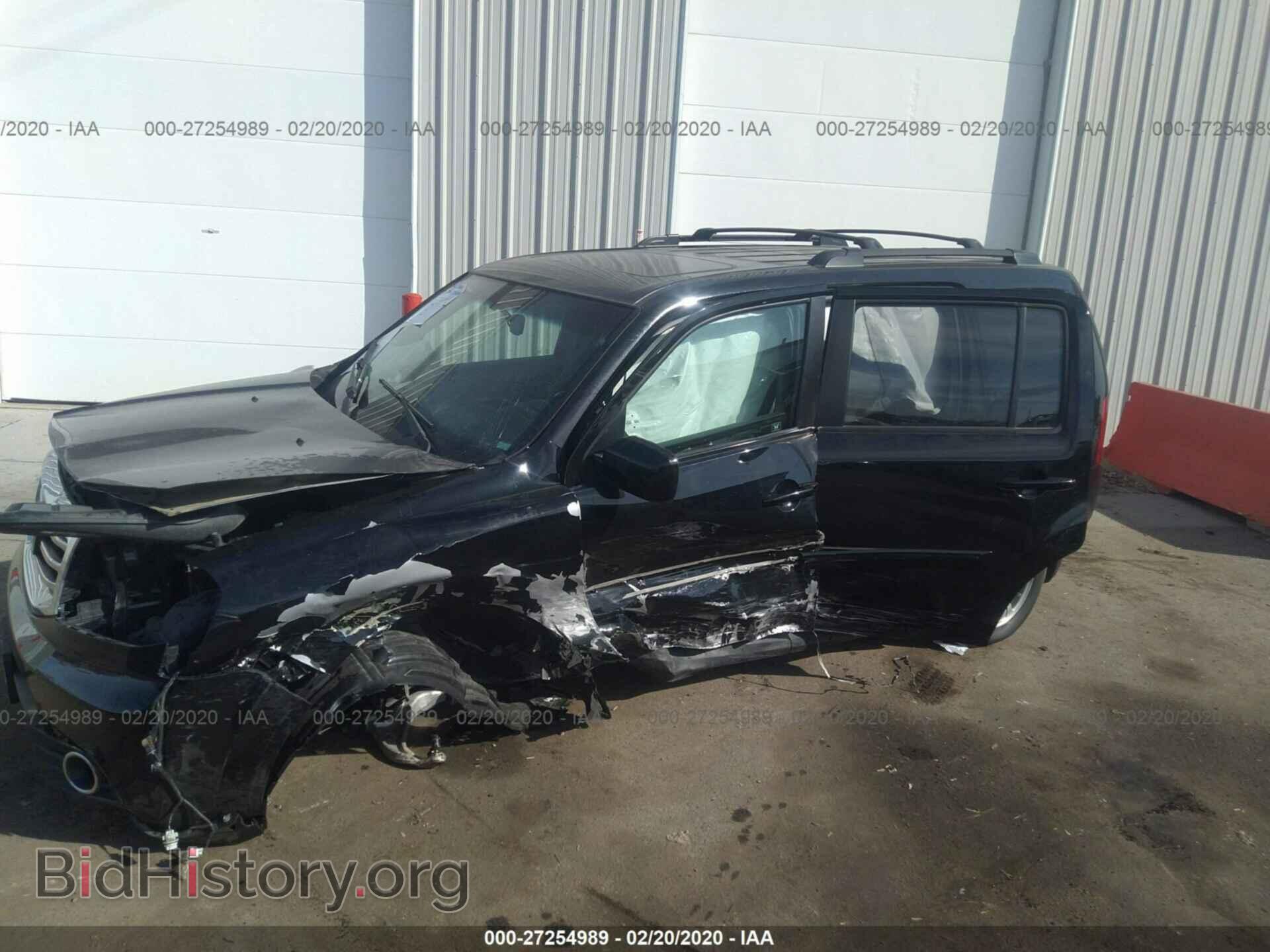 2012 HONDA PILOT - VIN: 5FNYF4H58CB077567 - Фото 2