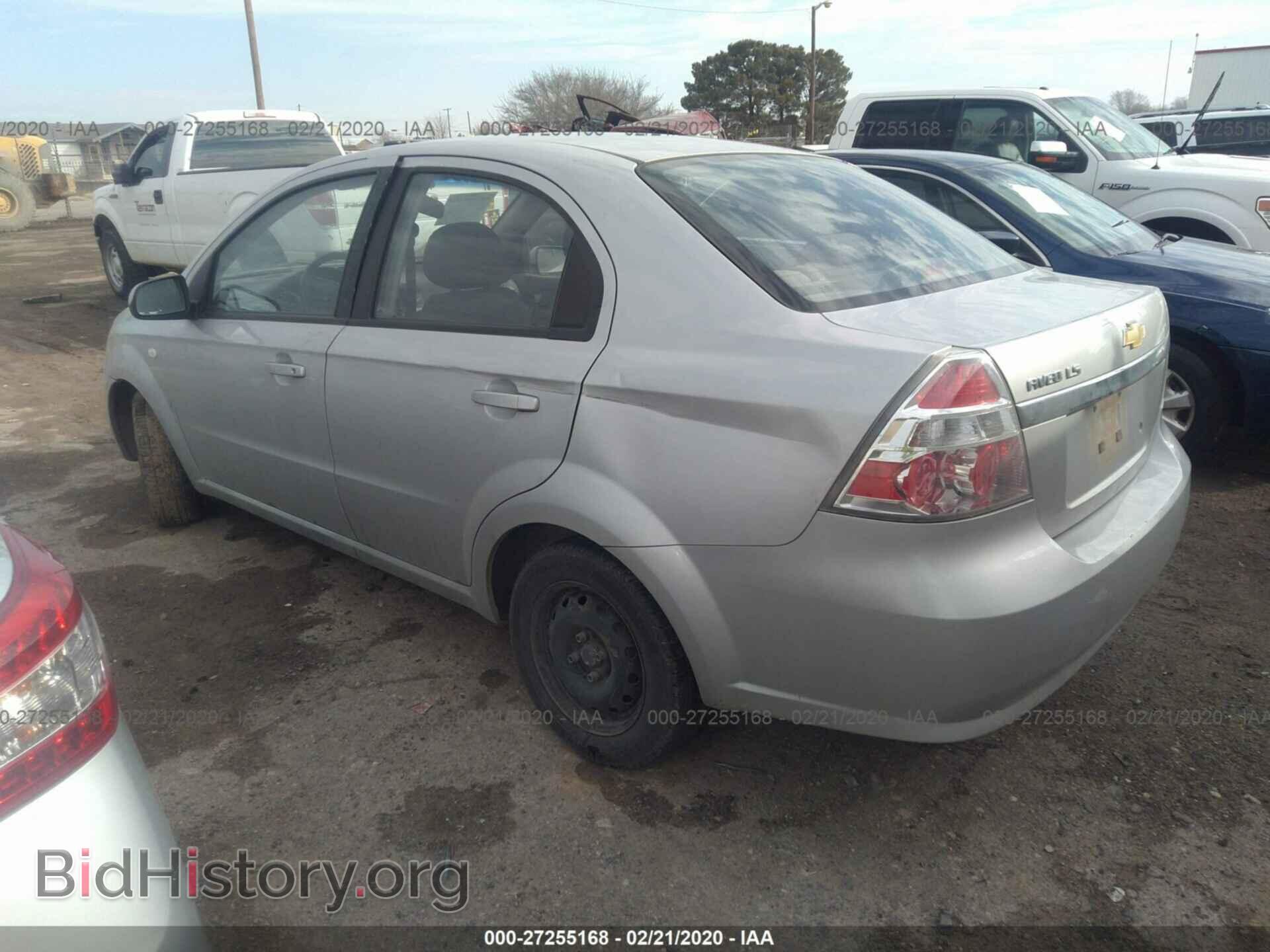 2007 CHEVROLET AVEO - VIN: KL1TD56607B073207 - Фото 3
