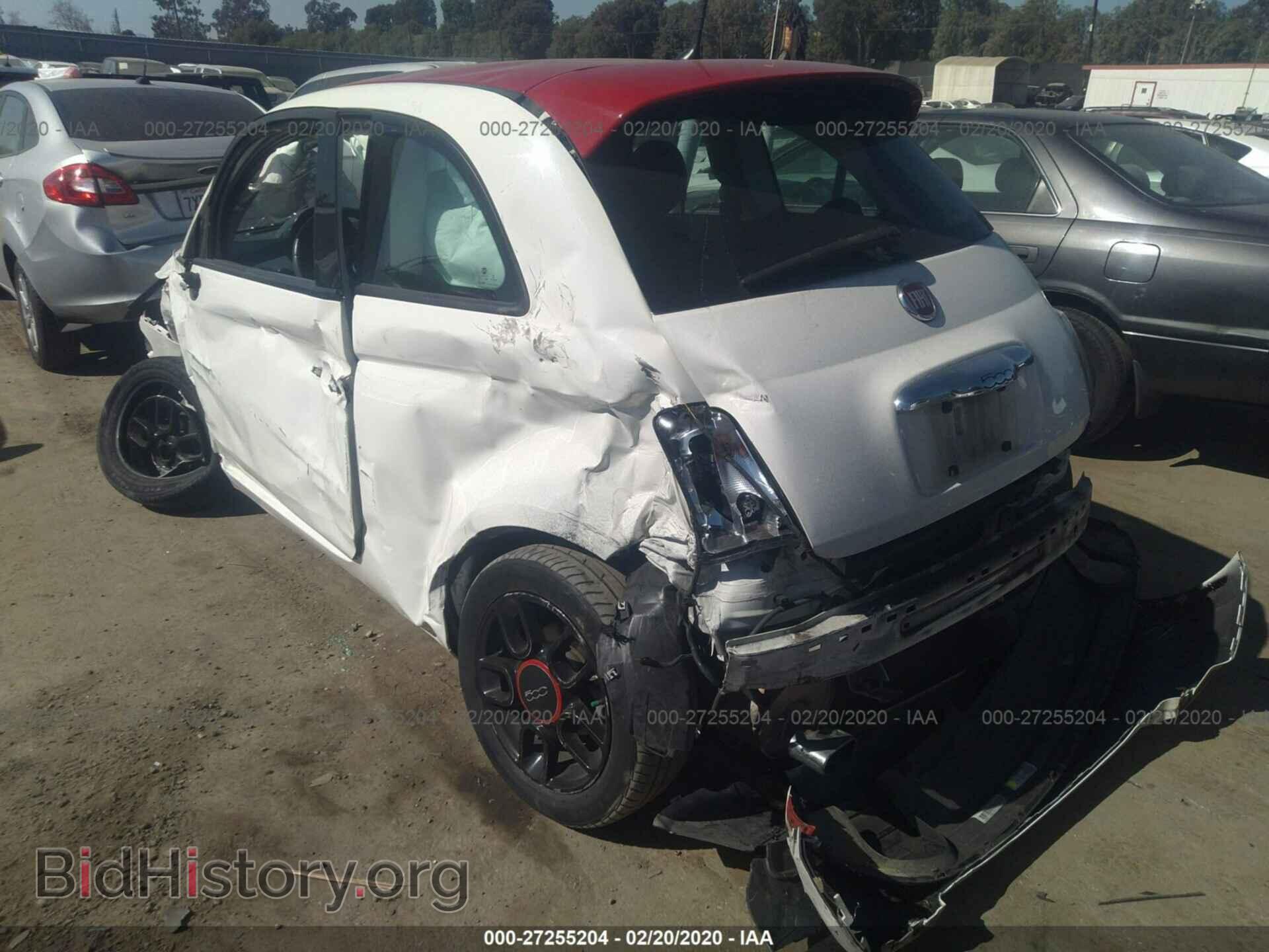 2015 FIAT 500 - VIN: 3C3CFFAR5FT657291 - Фото 3