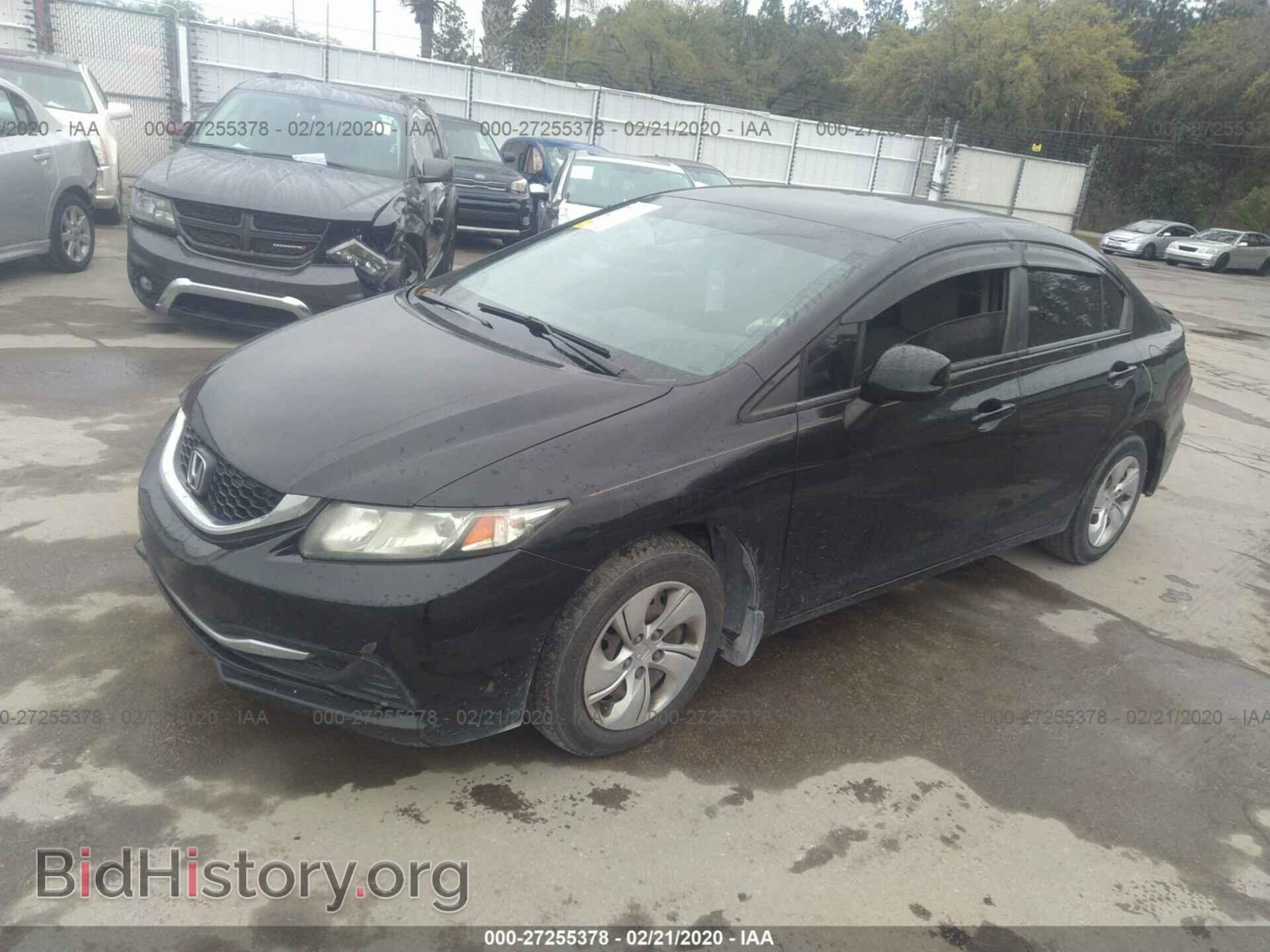 2013 HONDA CIVIC - VIN: 19XFB2F56DE047274 - Фото 2
