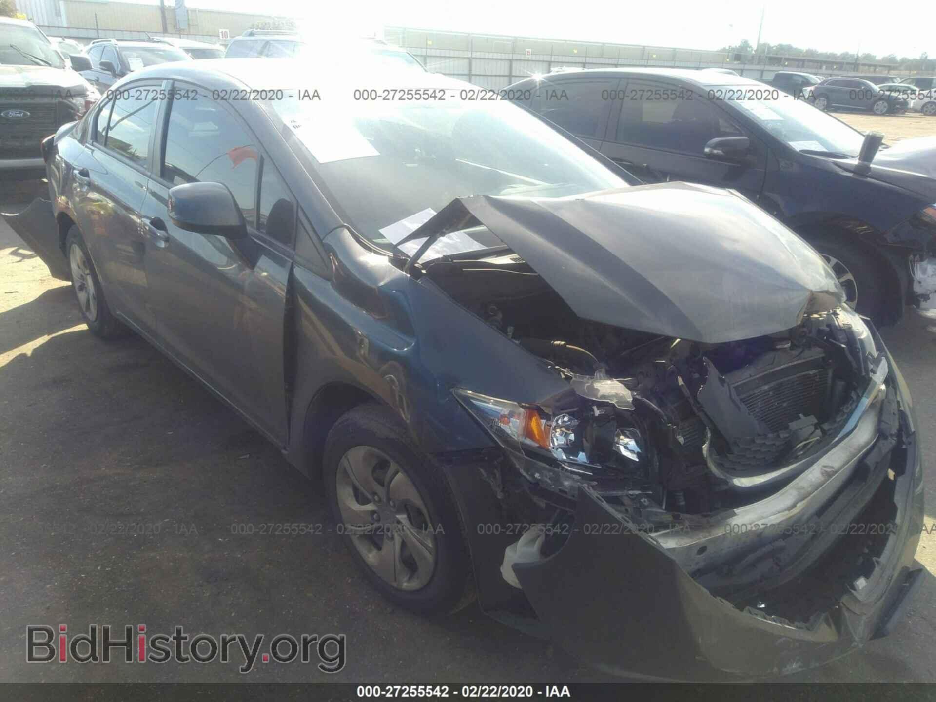 Фотография 2HGFB2F5XDH577625 - HONDA CIVIC 2013