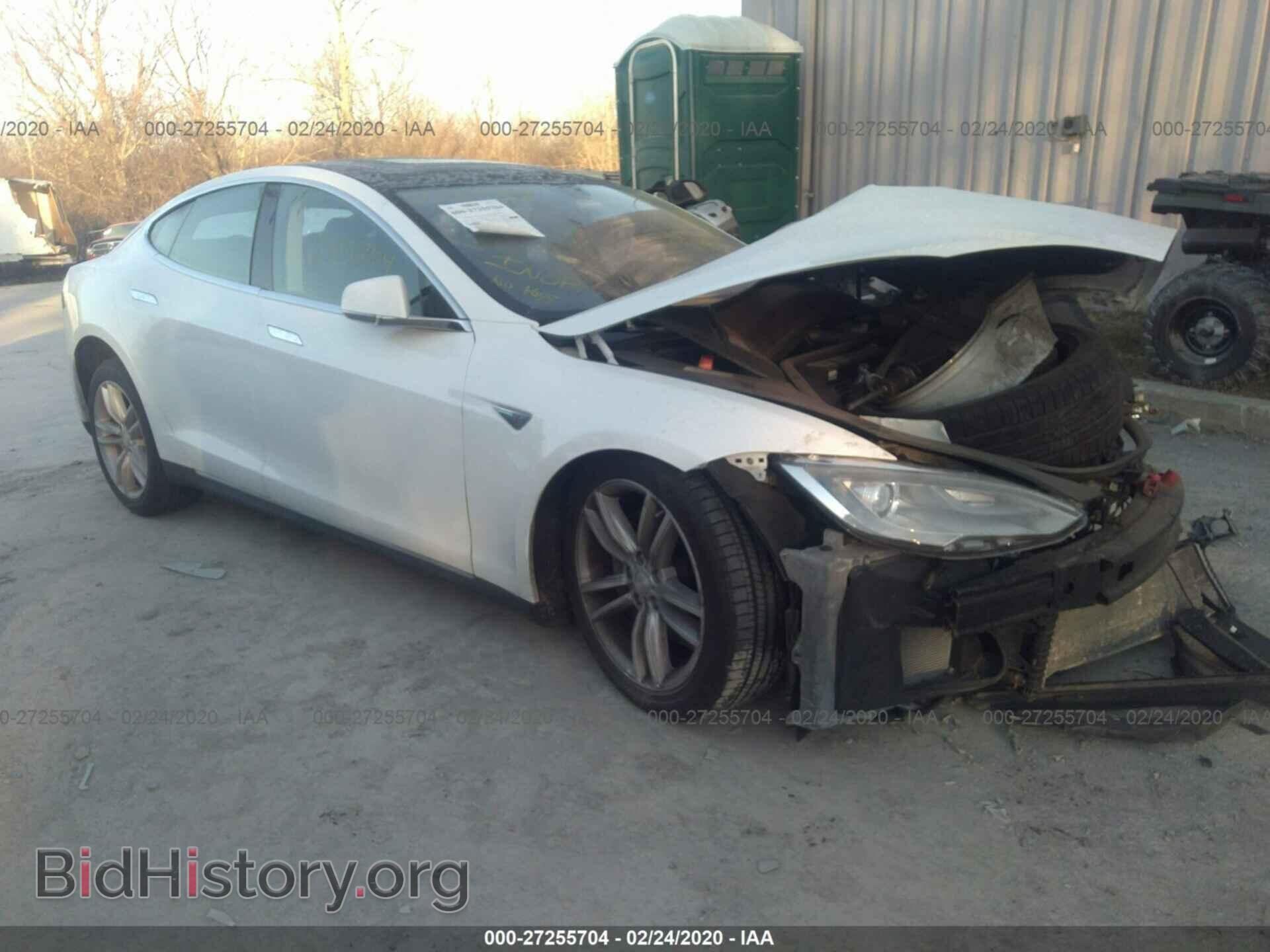 Photo 5YJSA1S17EFP53163 - TESLA MODEL S 2014