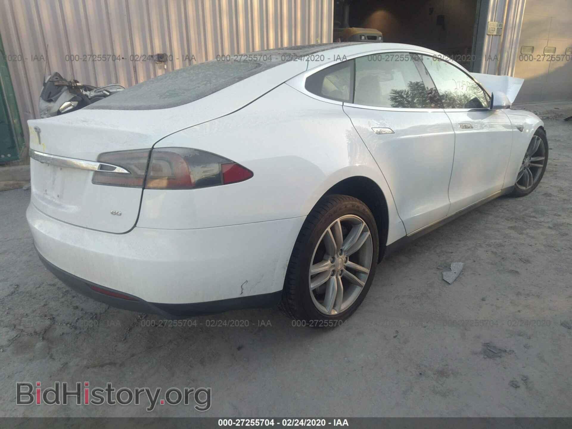 2014 TESLA MODEL S - VIN: 5YJSA1S17EFP53163 - Photo 4