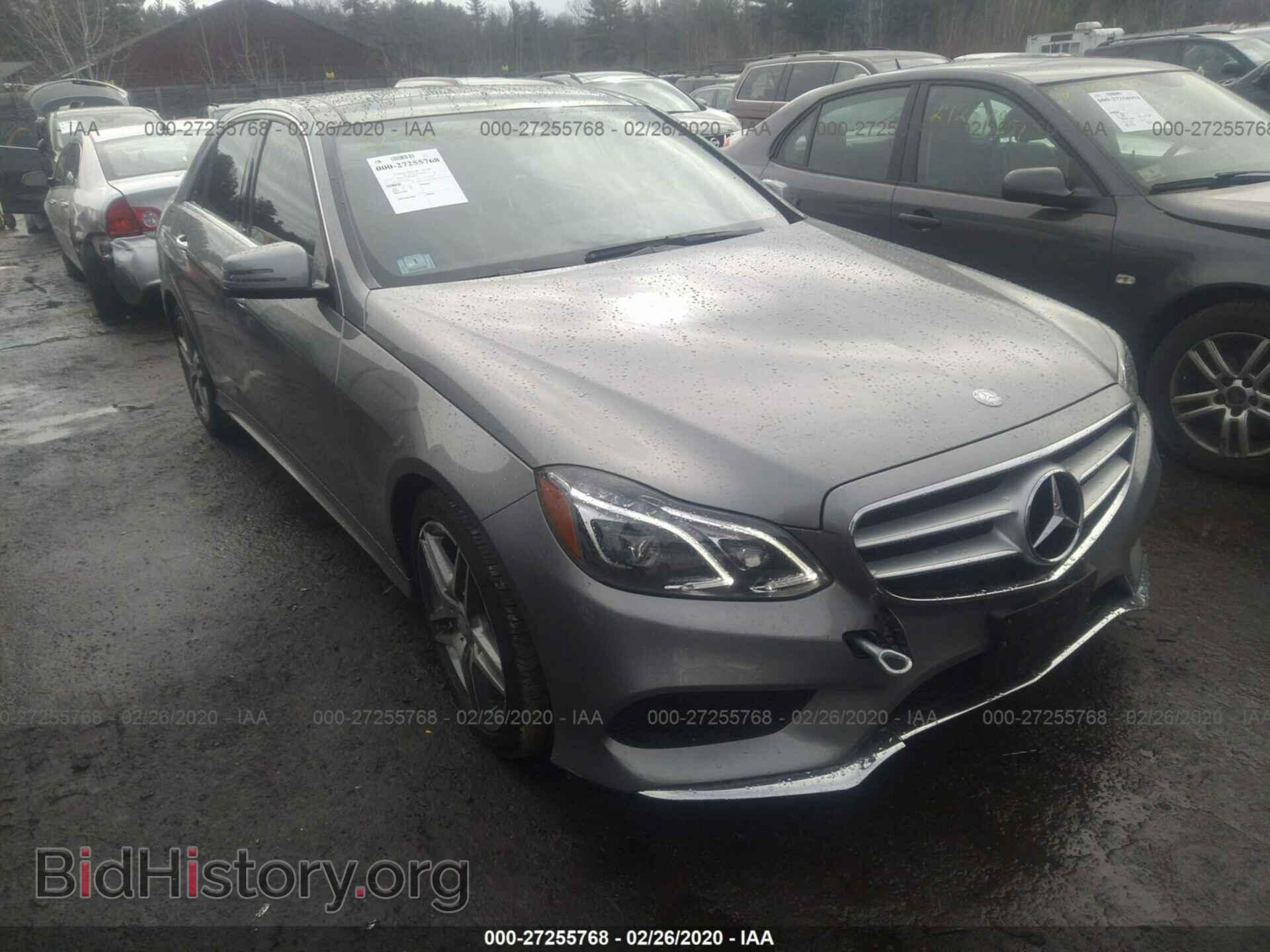 Photo WDDHF8JB4FB120564 - MERCEDES-BENZ E 2015