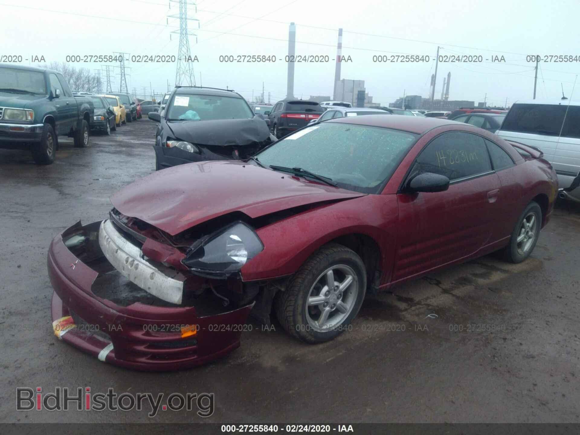 2000 MITSUBISHI ECLIPSE - VIN: 4A3AC34G8YE022523 - Photo 2