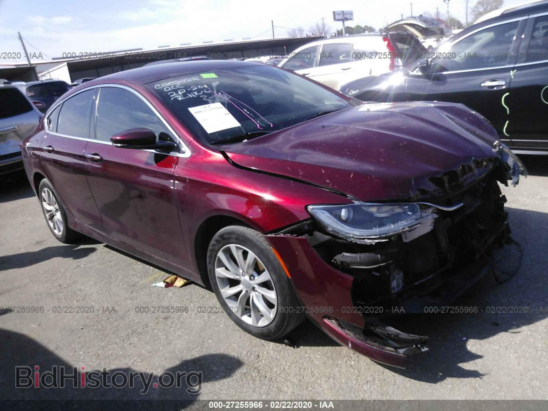 Фотография 1C3CCCCB0FN620110 - CHRYSLER 200 2015