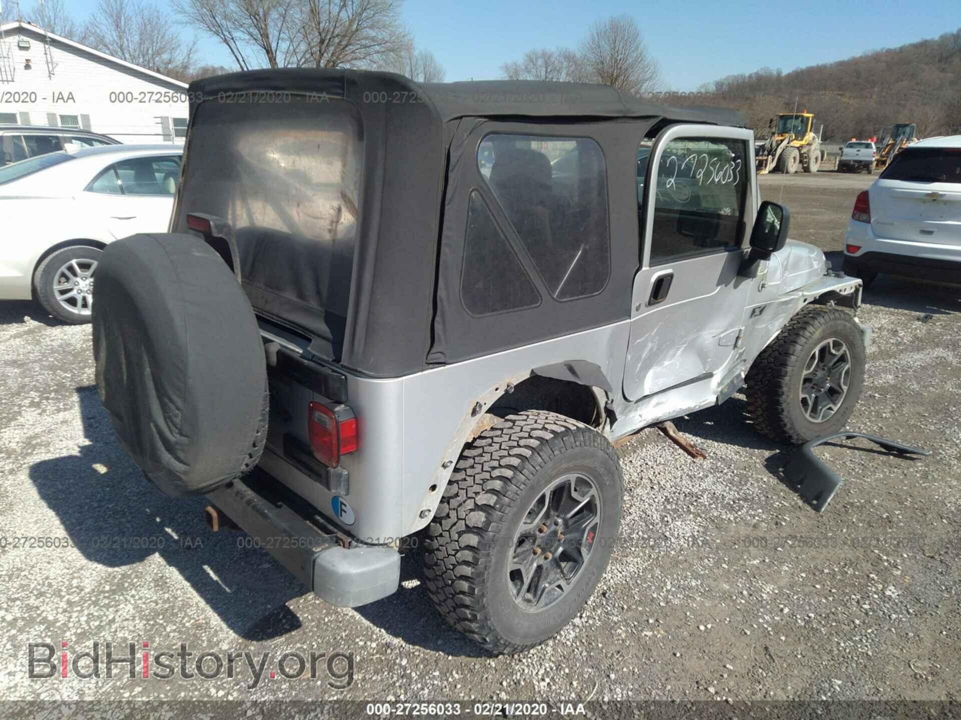 2005 JEEP WRANGLER - VIN: 1J4FA39S65P386381 - Фото 4