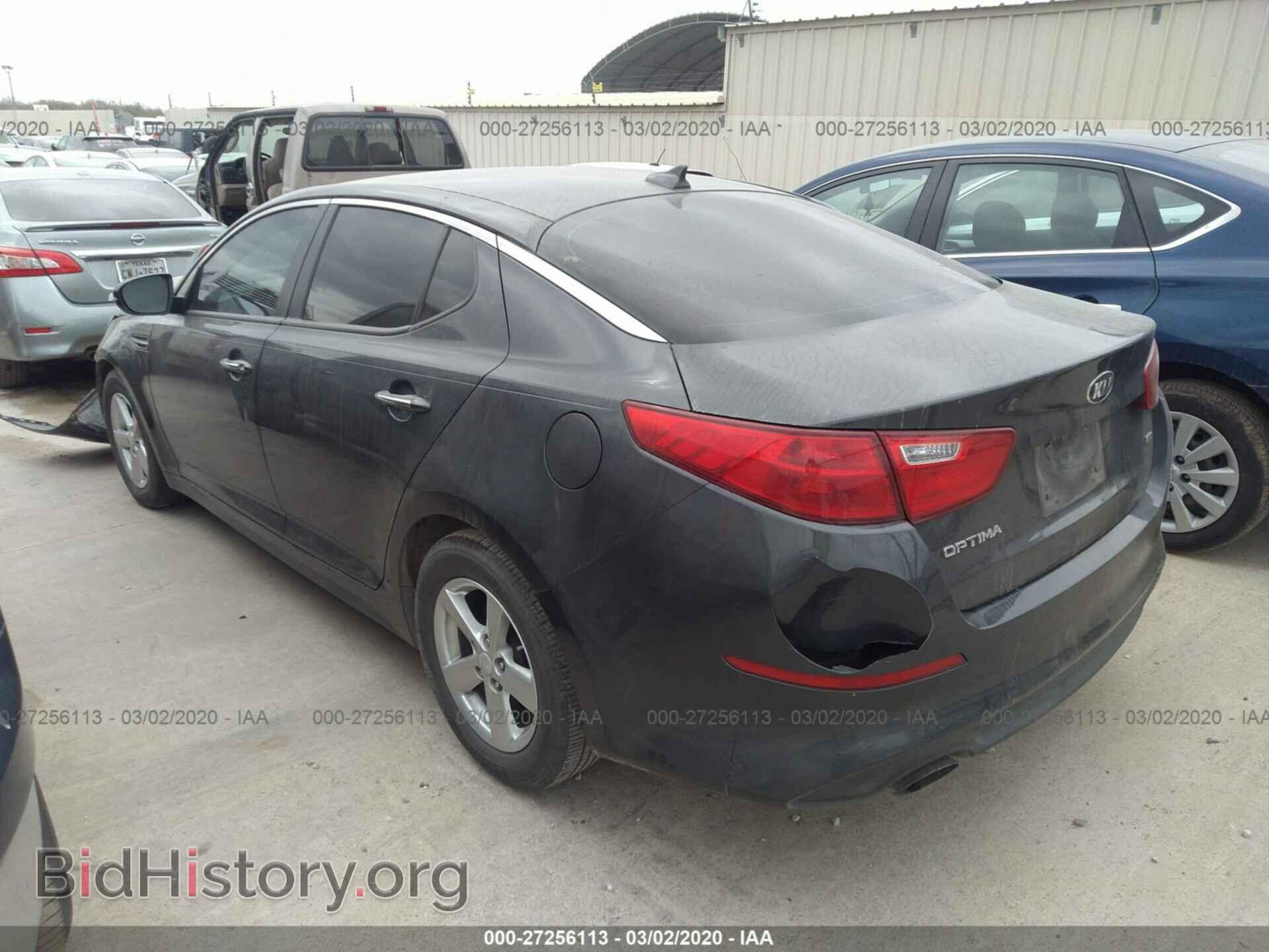 2015 KIA OPTIMA - VIN: KNAGM4A73F5640248 - Photo 3