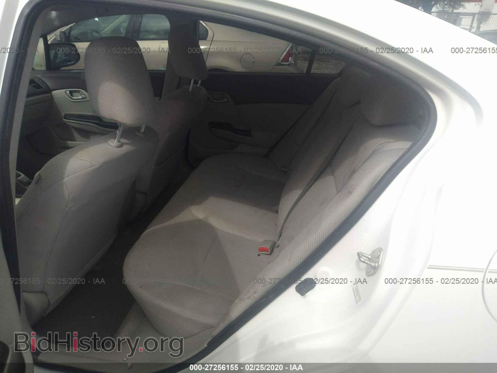 2012 HONDA CIVIC - VIN: 2HGFB2F56CH596008 - Фото 8