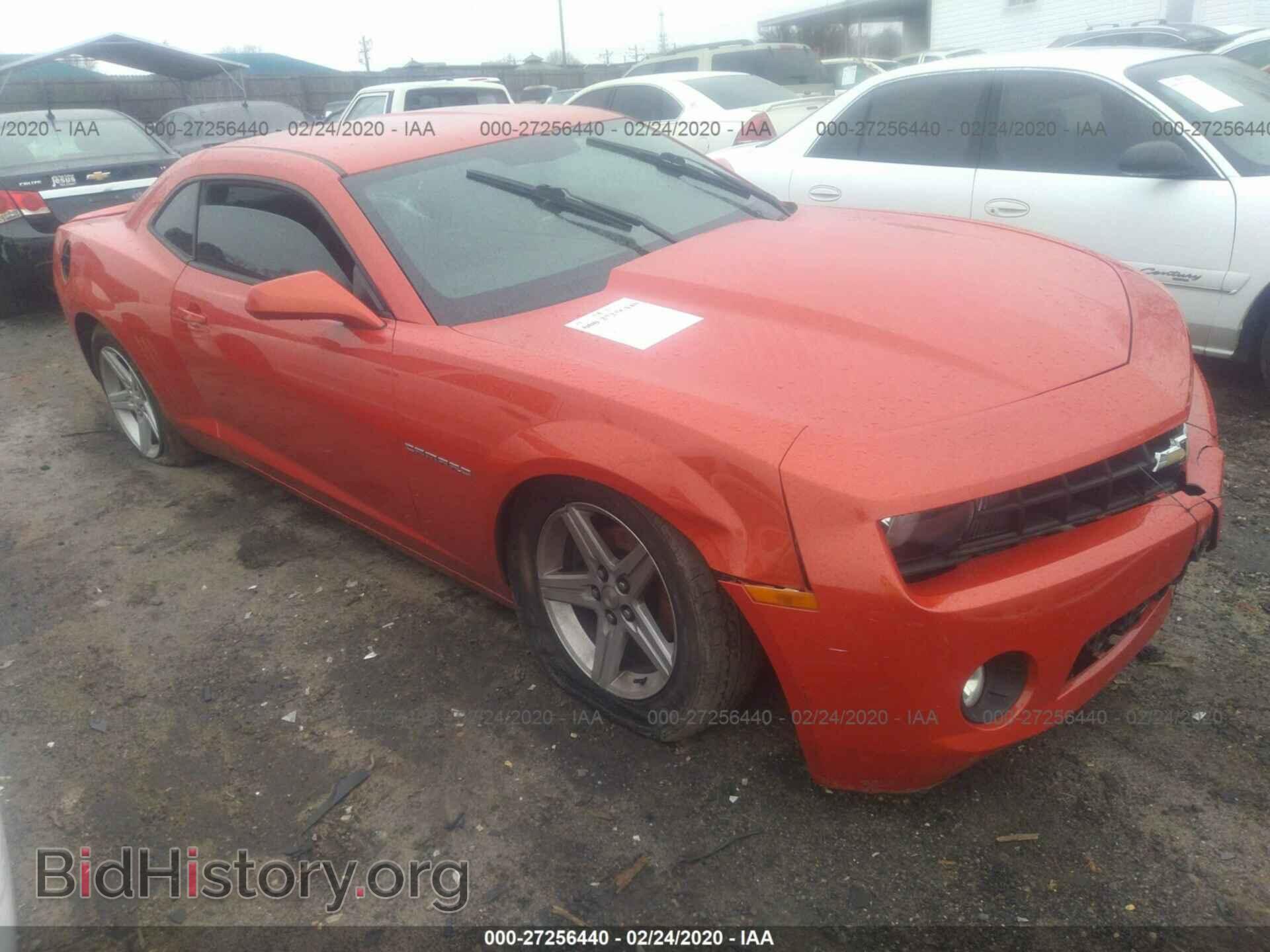 Photo 2G1FB1E32C9146741 - CHEVROLET CAMARO 2012