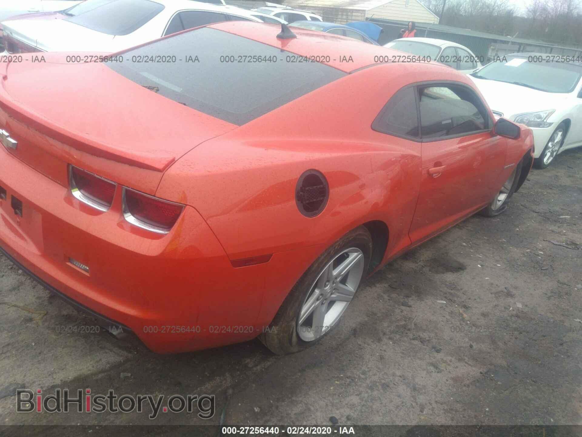 2012 CHEVROLET CAMARO - VIN: 2G1FB1E32C9146741 - Фото 4