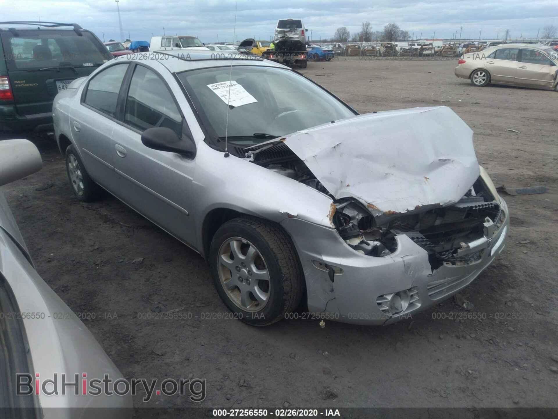 Photo 1B3ES56C25D136310 - DODGE NEON 2005