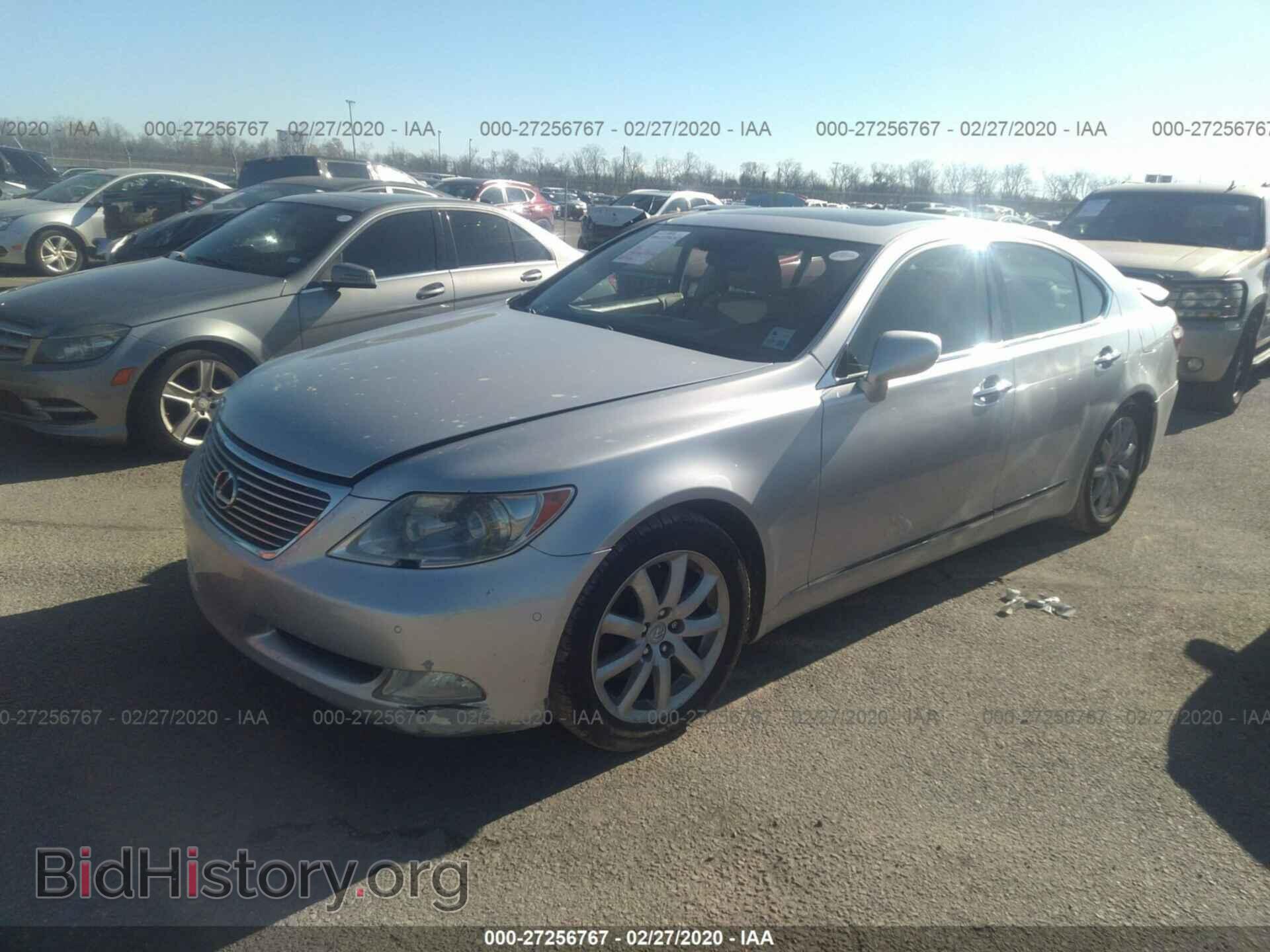 2007 LEXUS LS - VIN: JTHBL46F375034318 - Photo 2