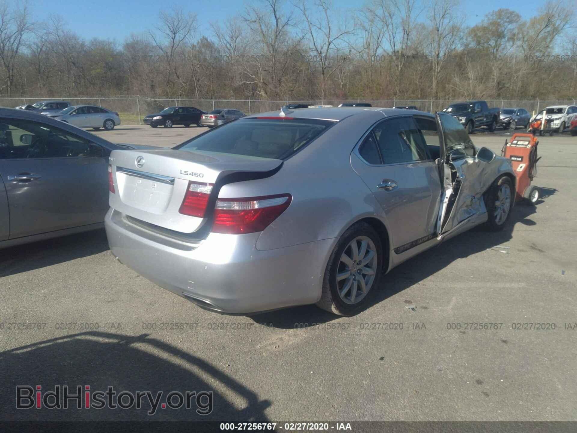 2007 LEXUS LS - VIN: JTHBL46F375034318 - Photo 4