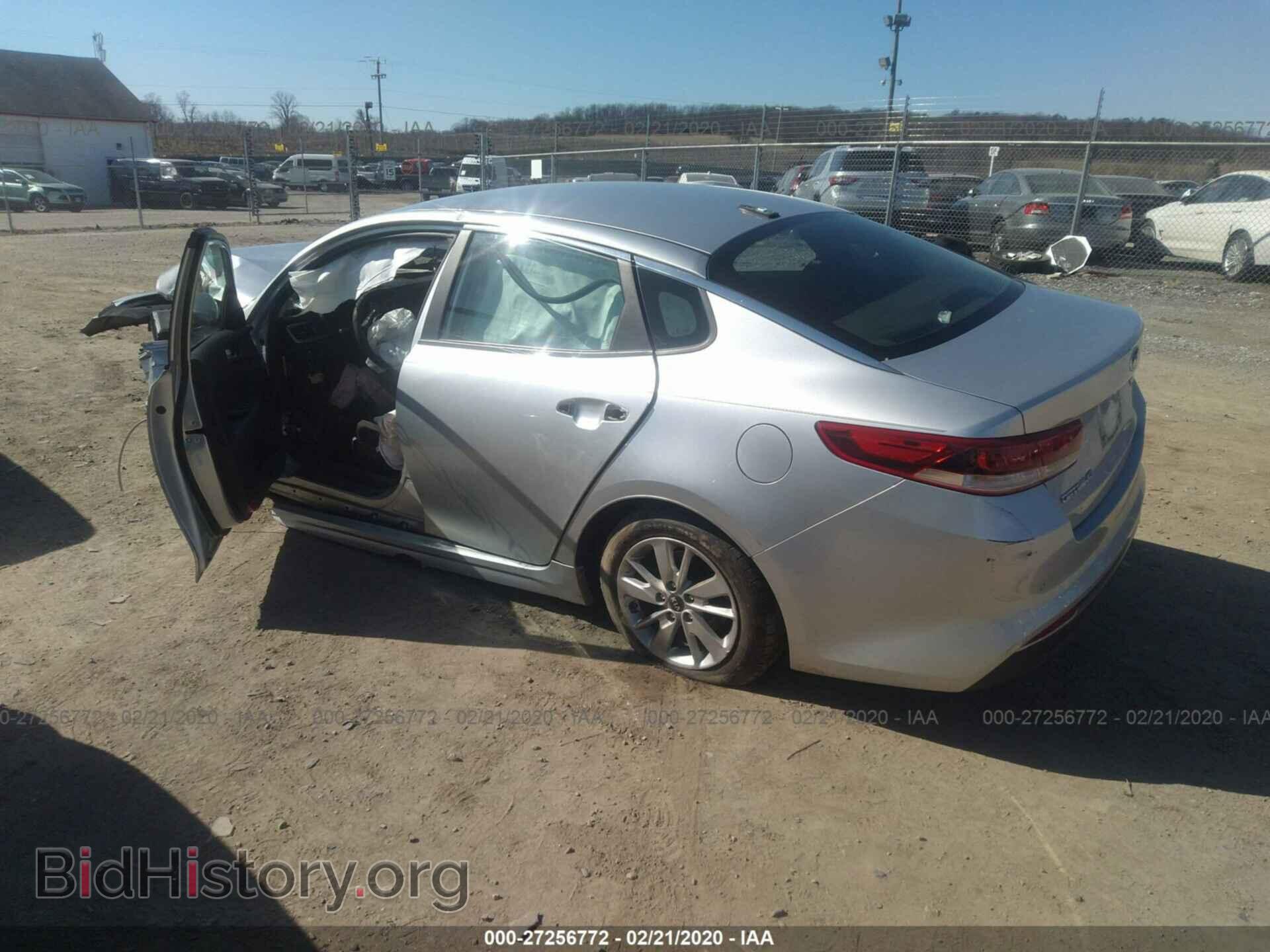 2016 KIA OPTIMA - VIN: 5XXGT4L39GG003846 - Фото 3