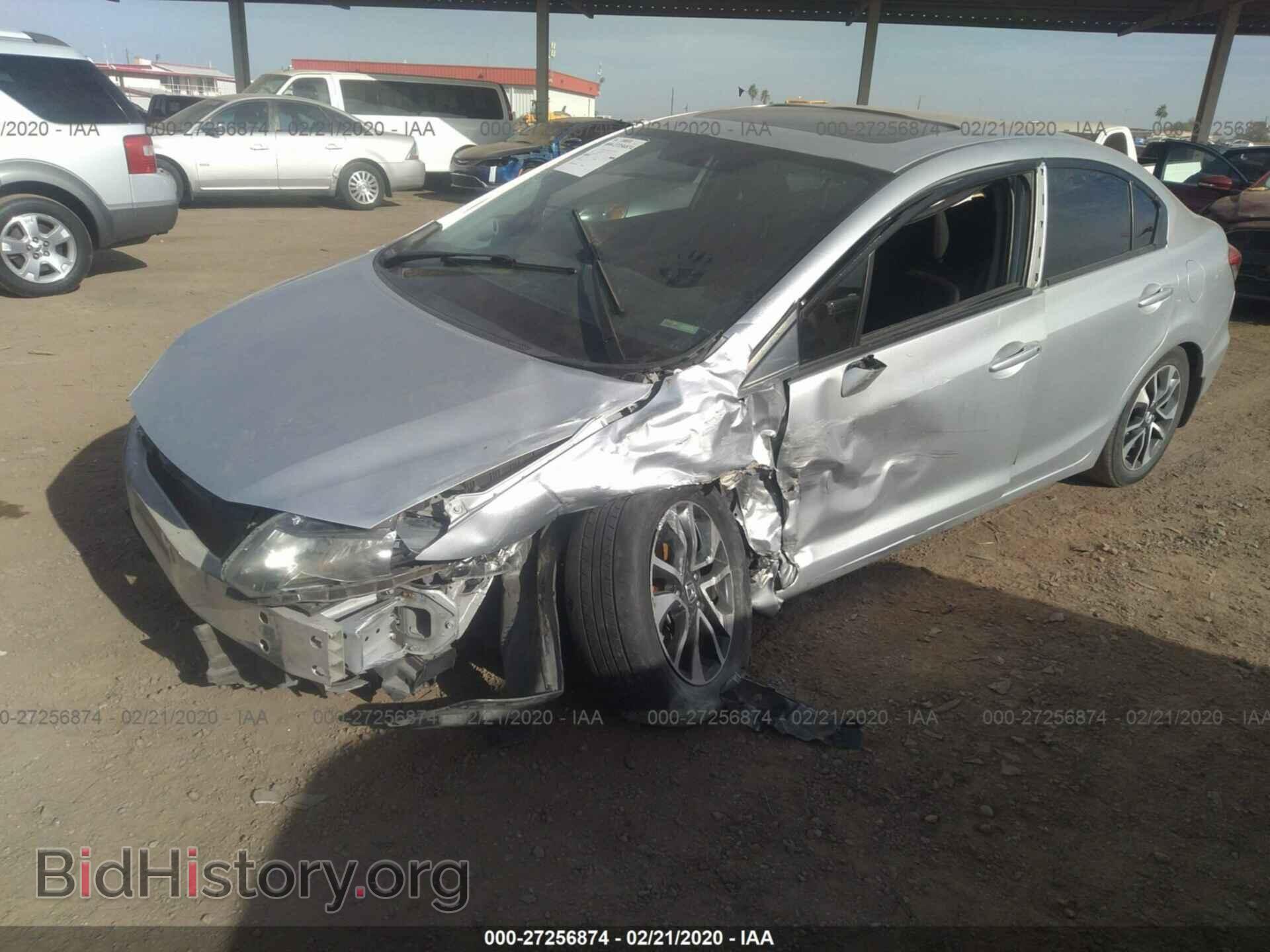 2013 HONDA CIVIC - VIN: 19XFB2F82DE066480 - Фото 2