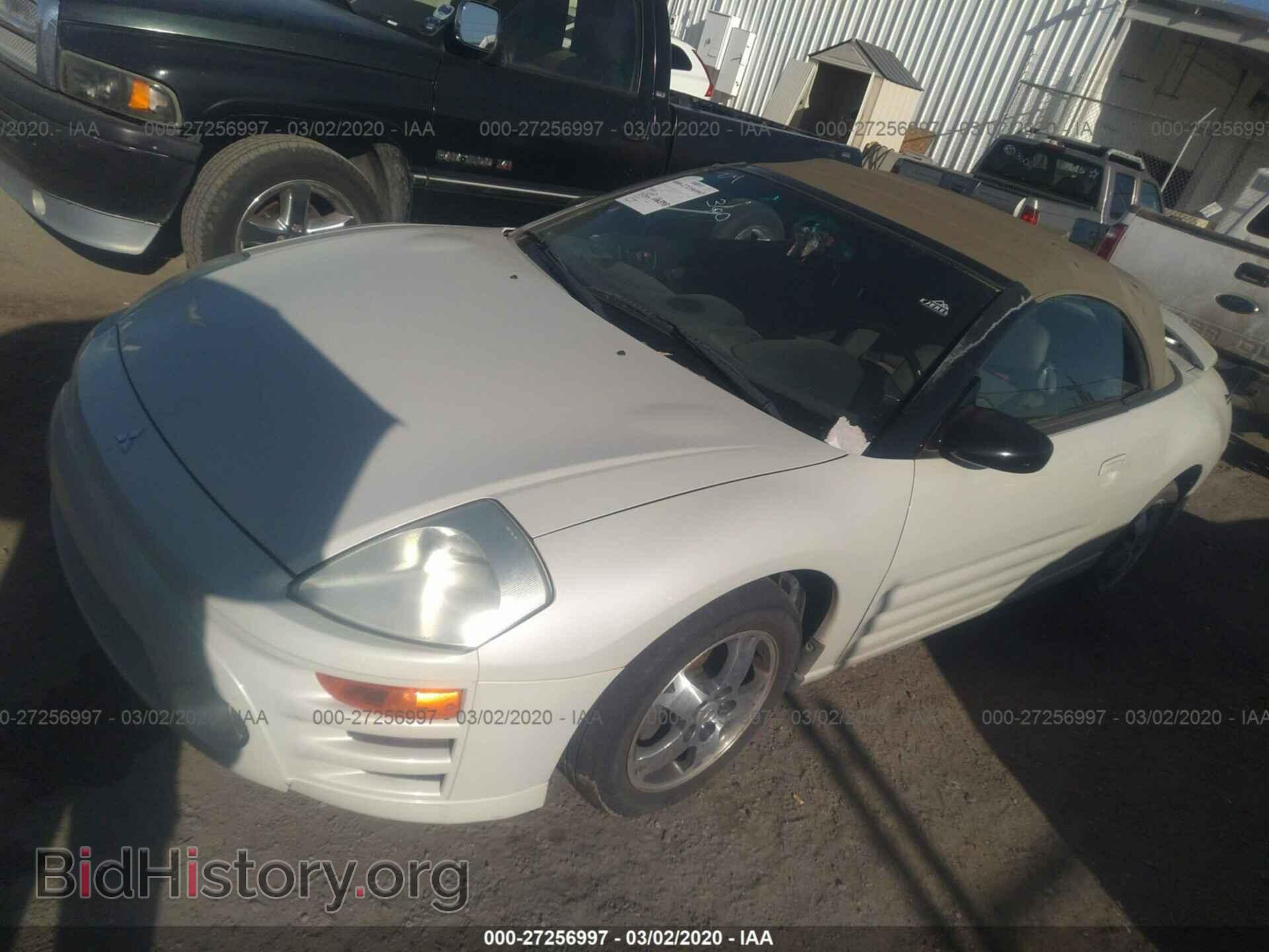 2005 MITSUBISHI ECLIPSE - VIN: 4A3AE45G05E006181 - Фото 2