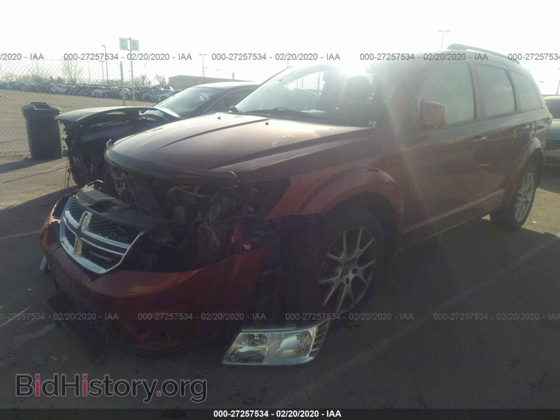 2012 DODGE JOURNEY - VIN: 3C4PDDBG2CT265580 - Фото 2
