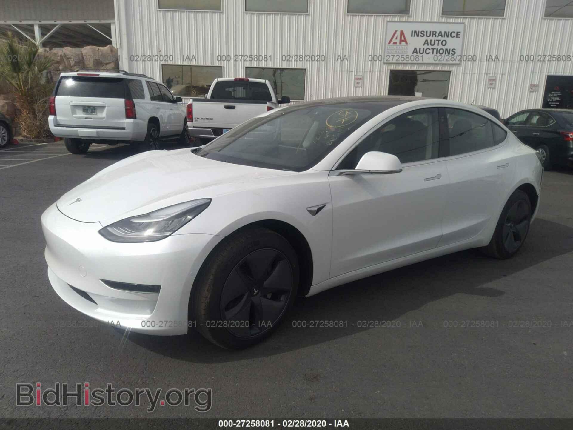 2020 TESLA MODEL 3 - VIN: 5YJ3E1EA5LF613596 - Фото 2