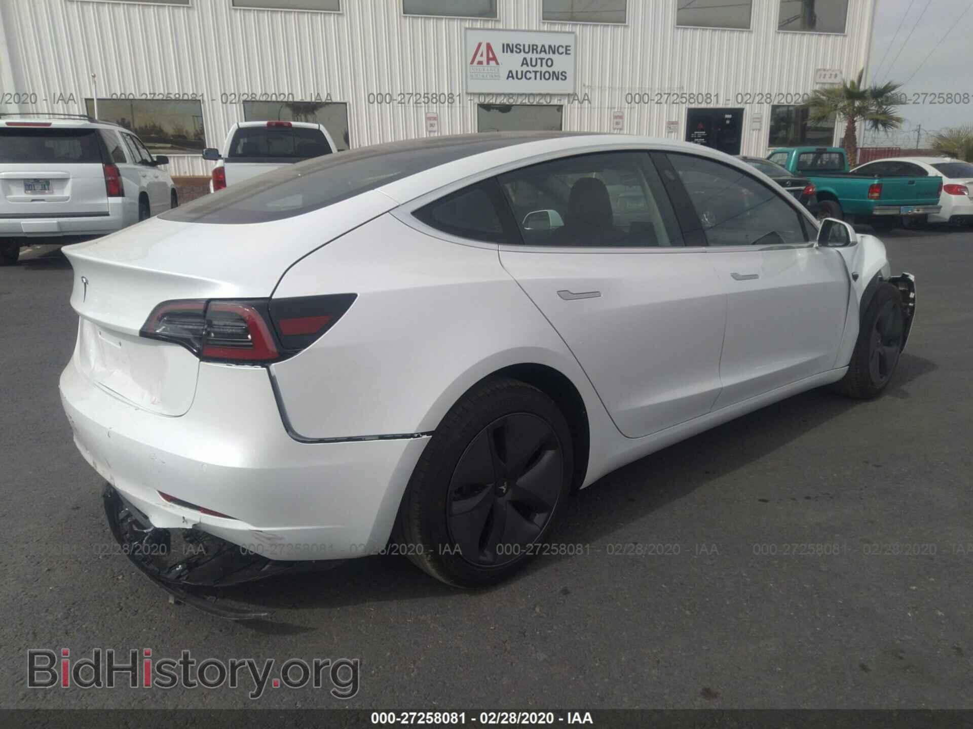 2020 TESLA MODEL 3 - VIN: 5YJ3E1EA5LF613596 - Фото 4
