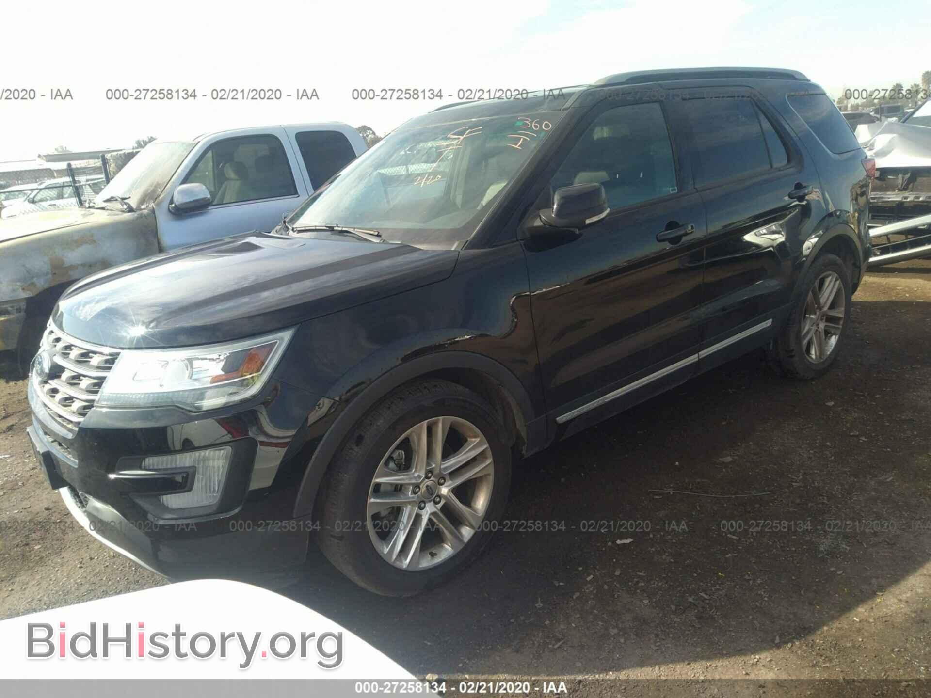 2017 FORD EXPLORER - VIN: 1FM5K7D82HGA60840 - Фото 2