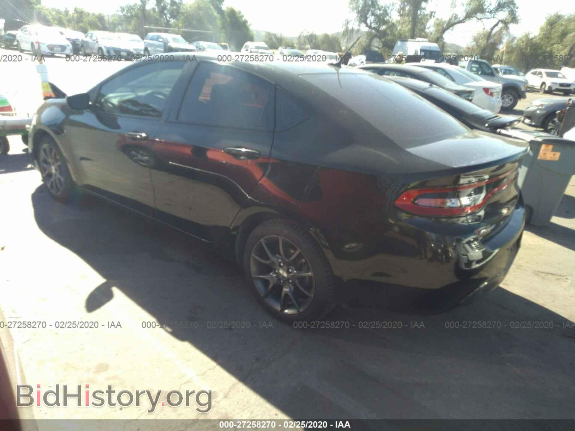 2016 DODGE DART - VIN: 1C3CDFAA9GD503626 - Photo 3