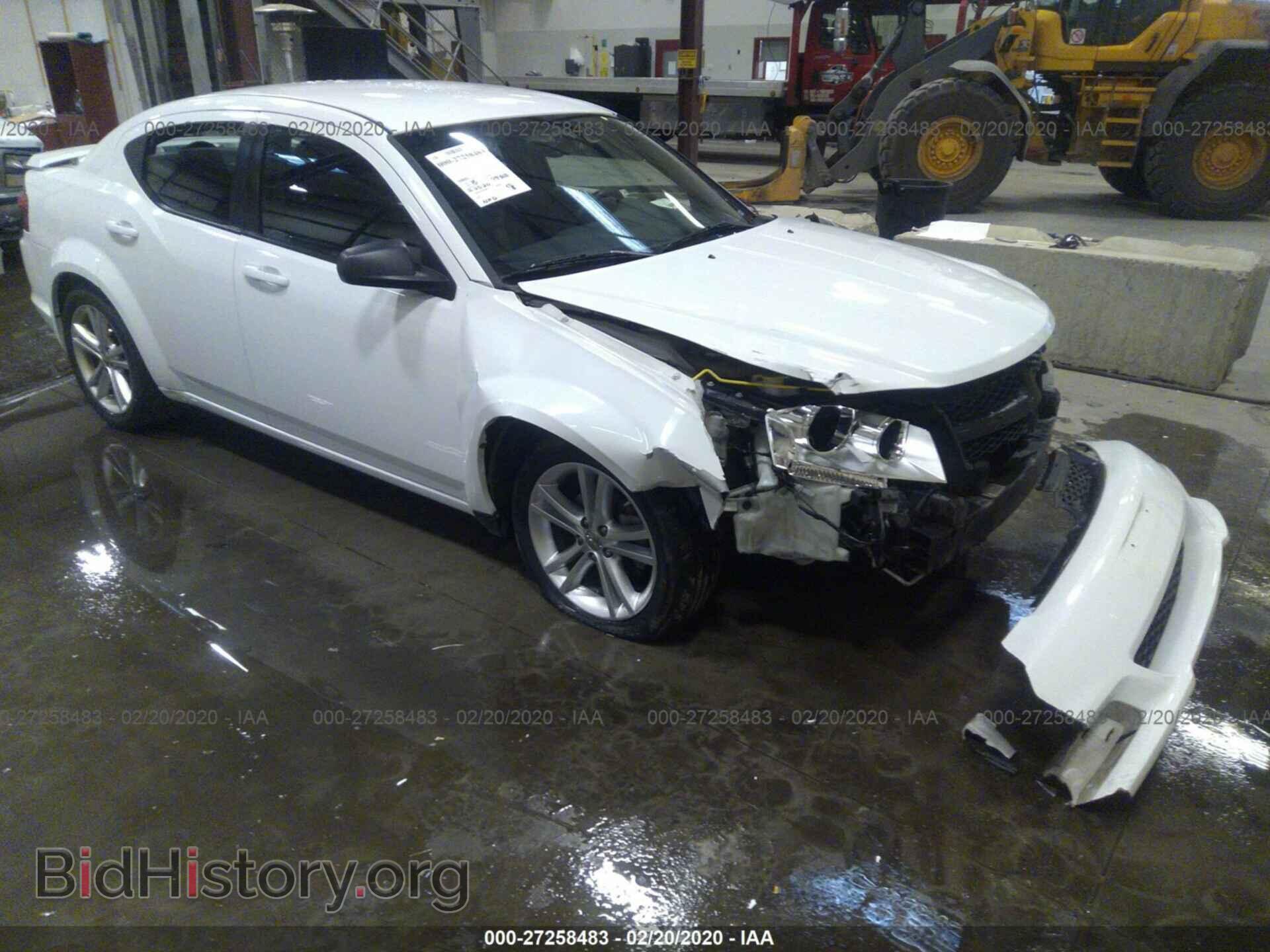 Photo 1C3CDZAG7DN618527 - DODGE AVENGER 2013