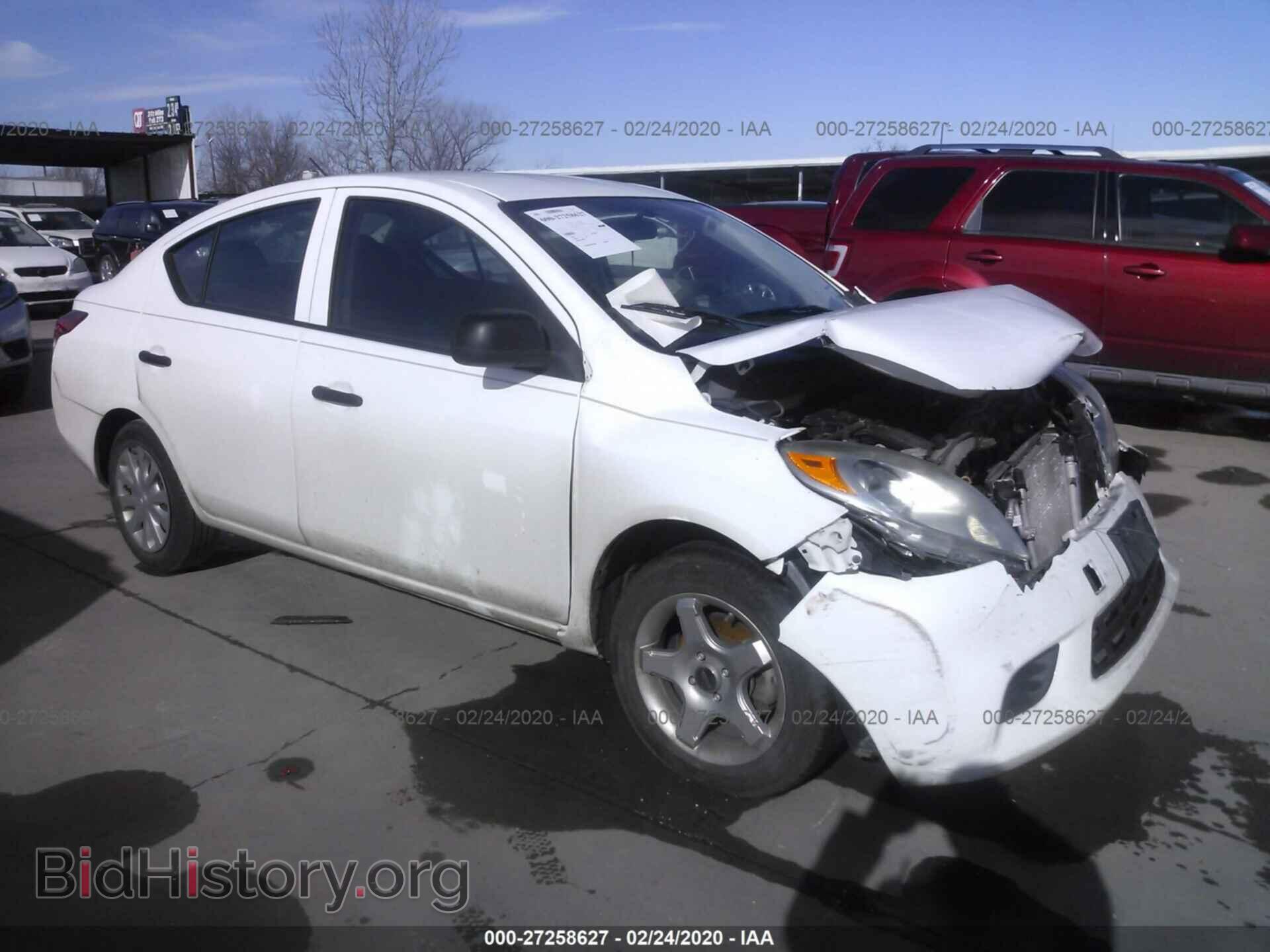 Фотография 3N1CN7AP1CL929739 - NISSAN VERSA 2012