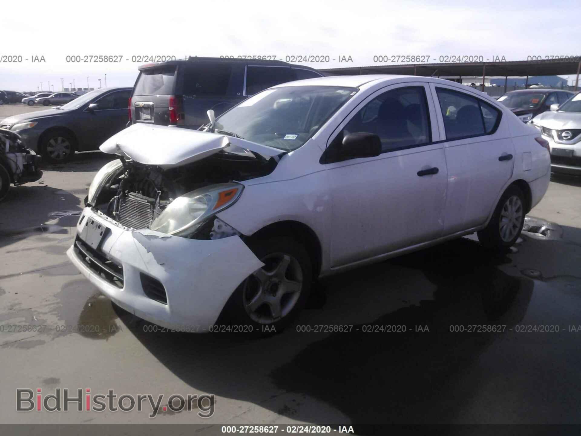 2012 NISSAN VERSA - VIN: 3N1CN7AP1CL929739 - Фото 2