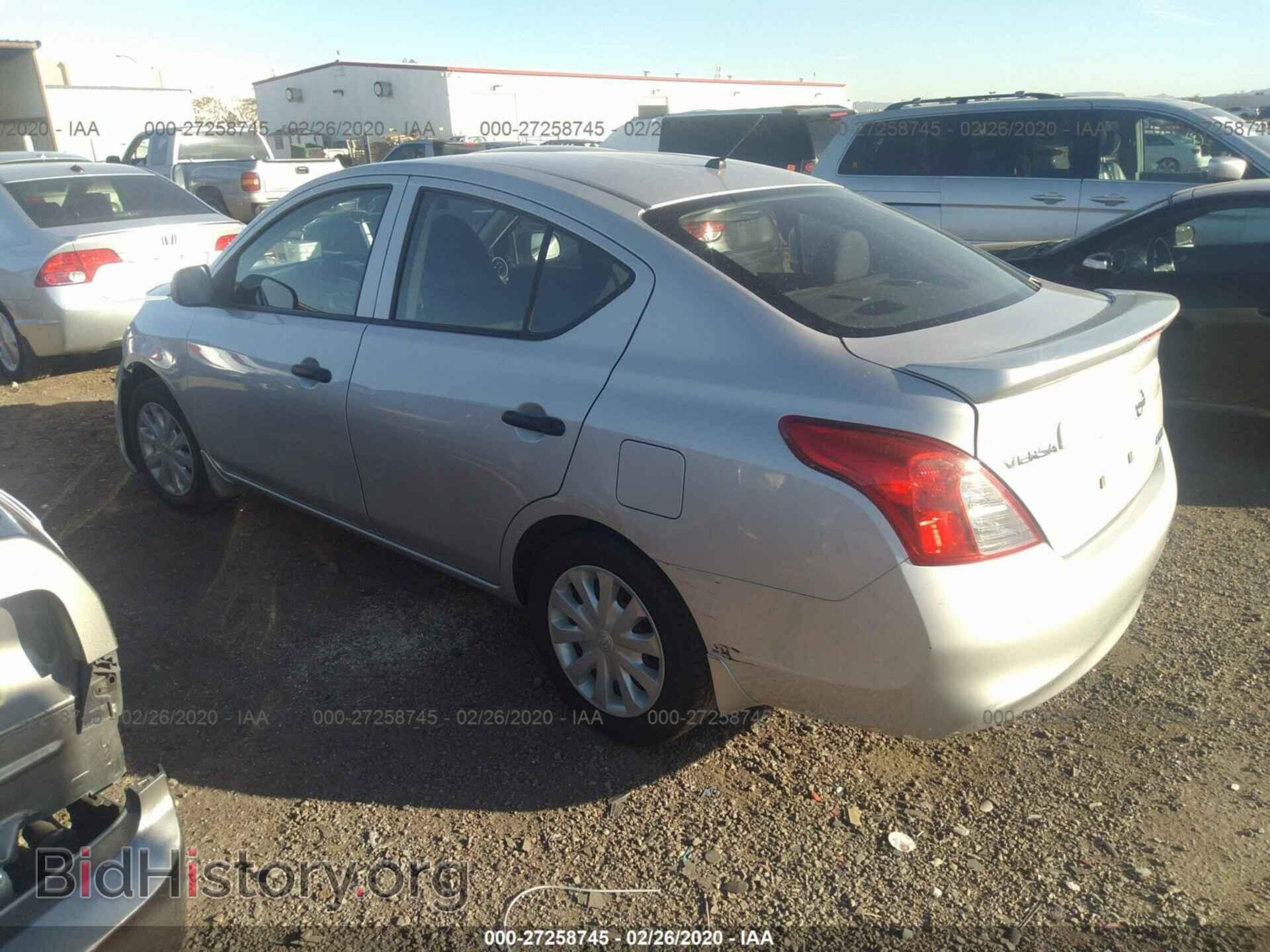 2014 NISSAN VERSA - VIN: 3N1CN7AP1EL841678 - Фото 3