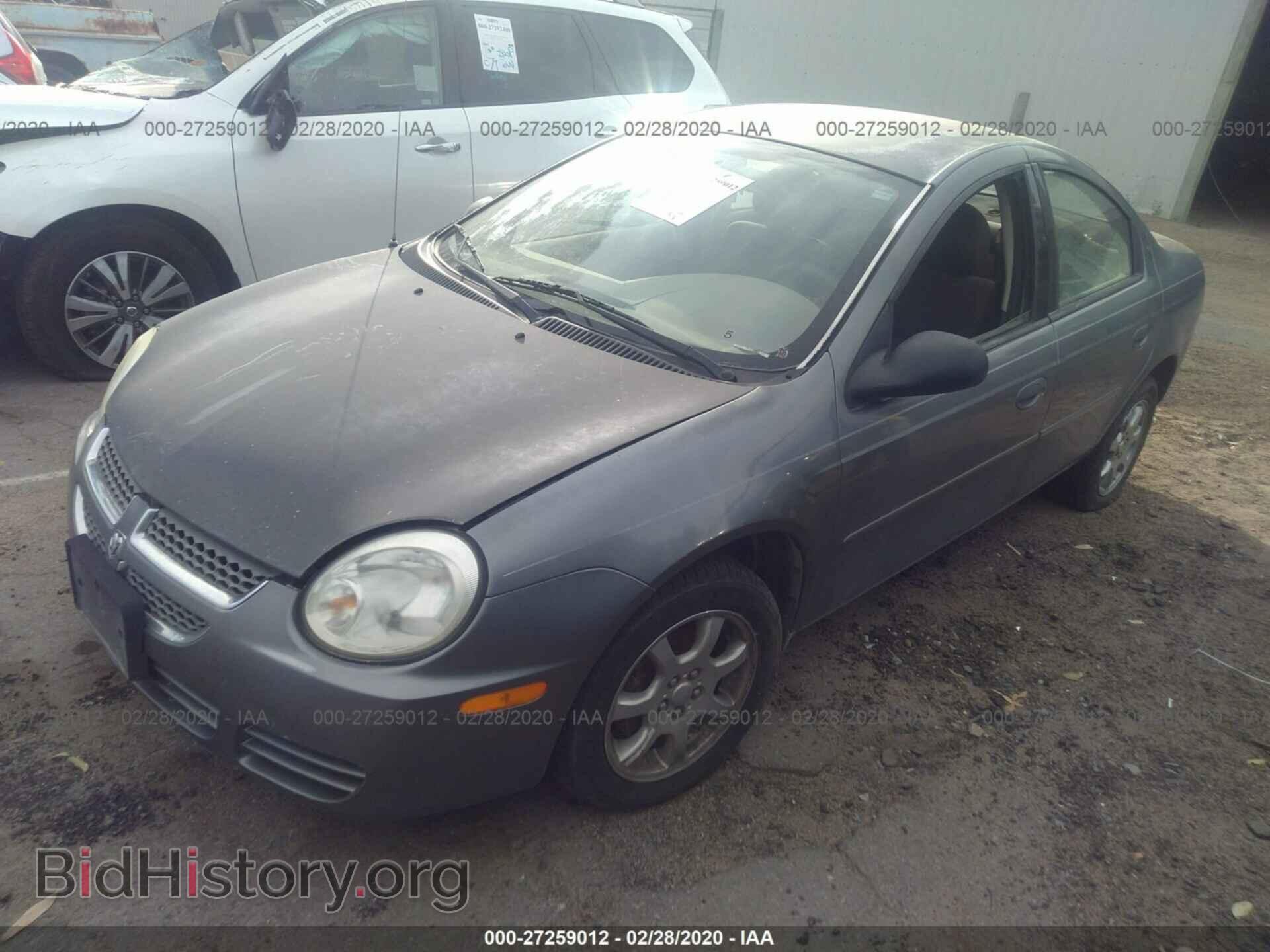 2005 Dodge Neon - VIN: 1B3ES56C75D244129 - Фото 2
