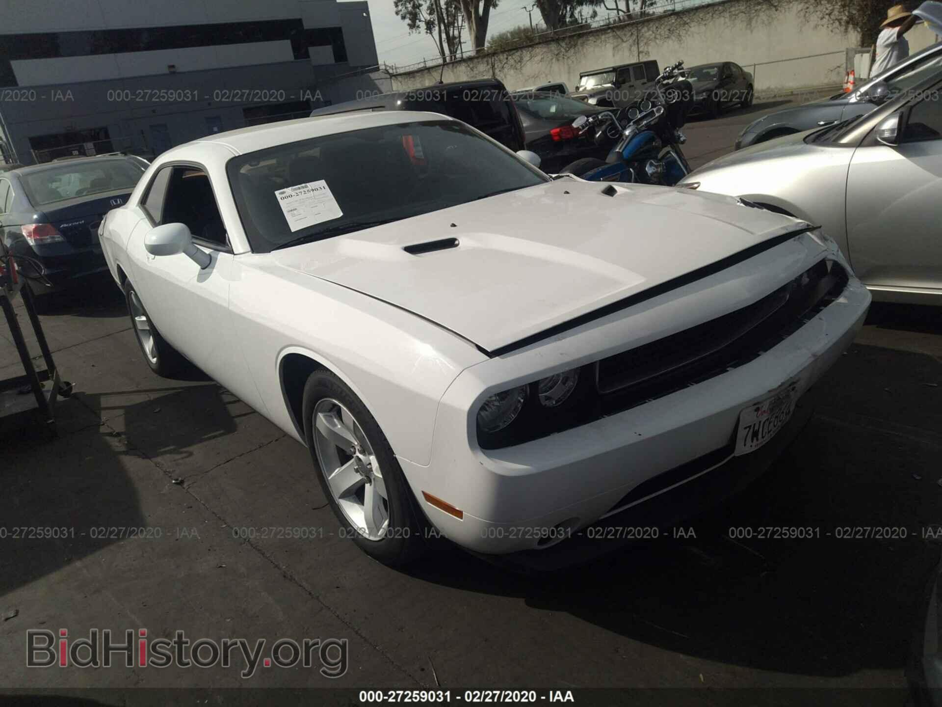 Photo 2C3CDYAG1DH695753 - DODGE CHALLENGER 2013
