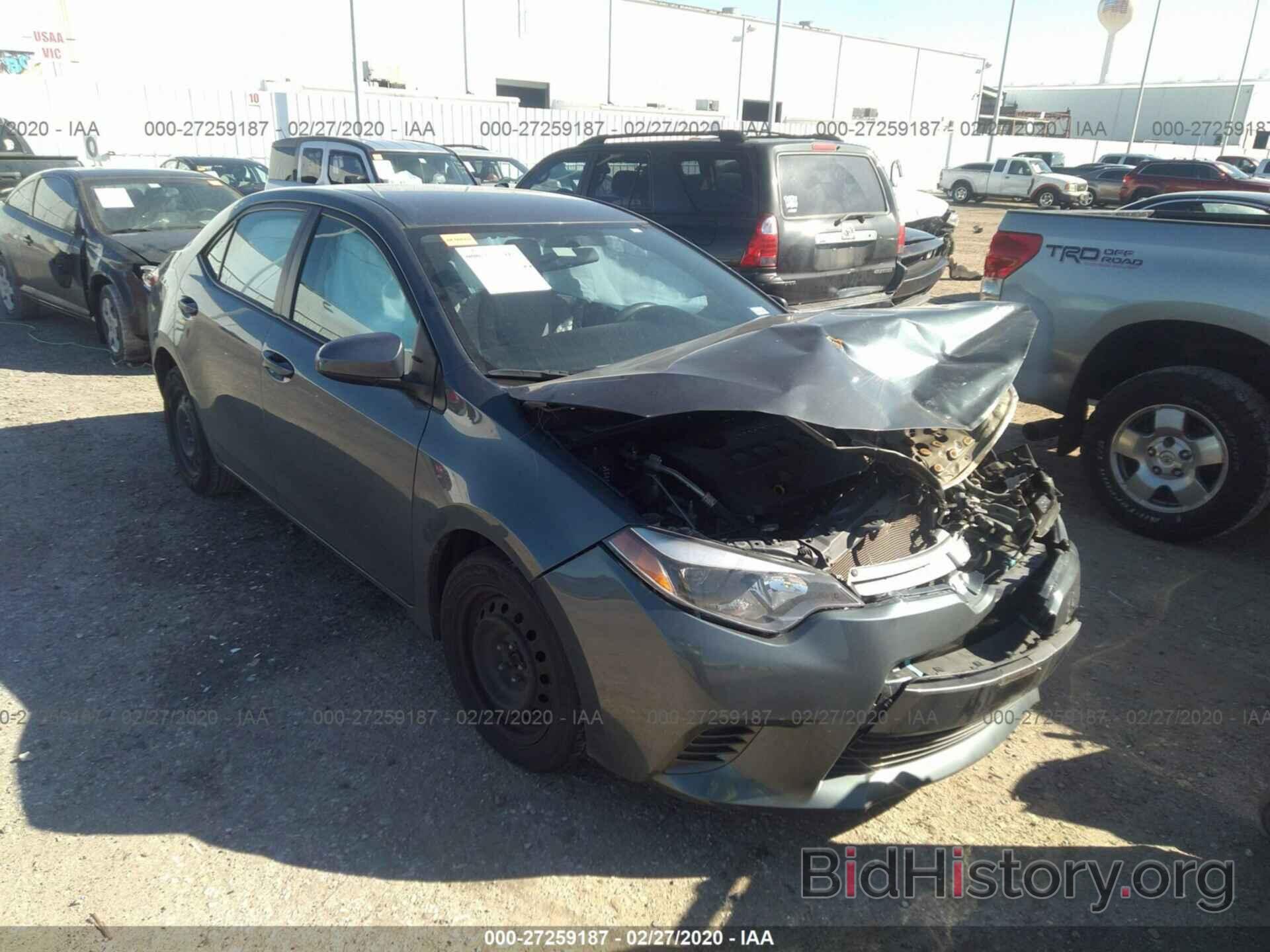 Photo 2T1BURHE1FC402965 - TOYOTA COROLLA 2015