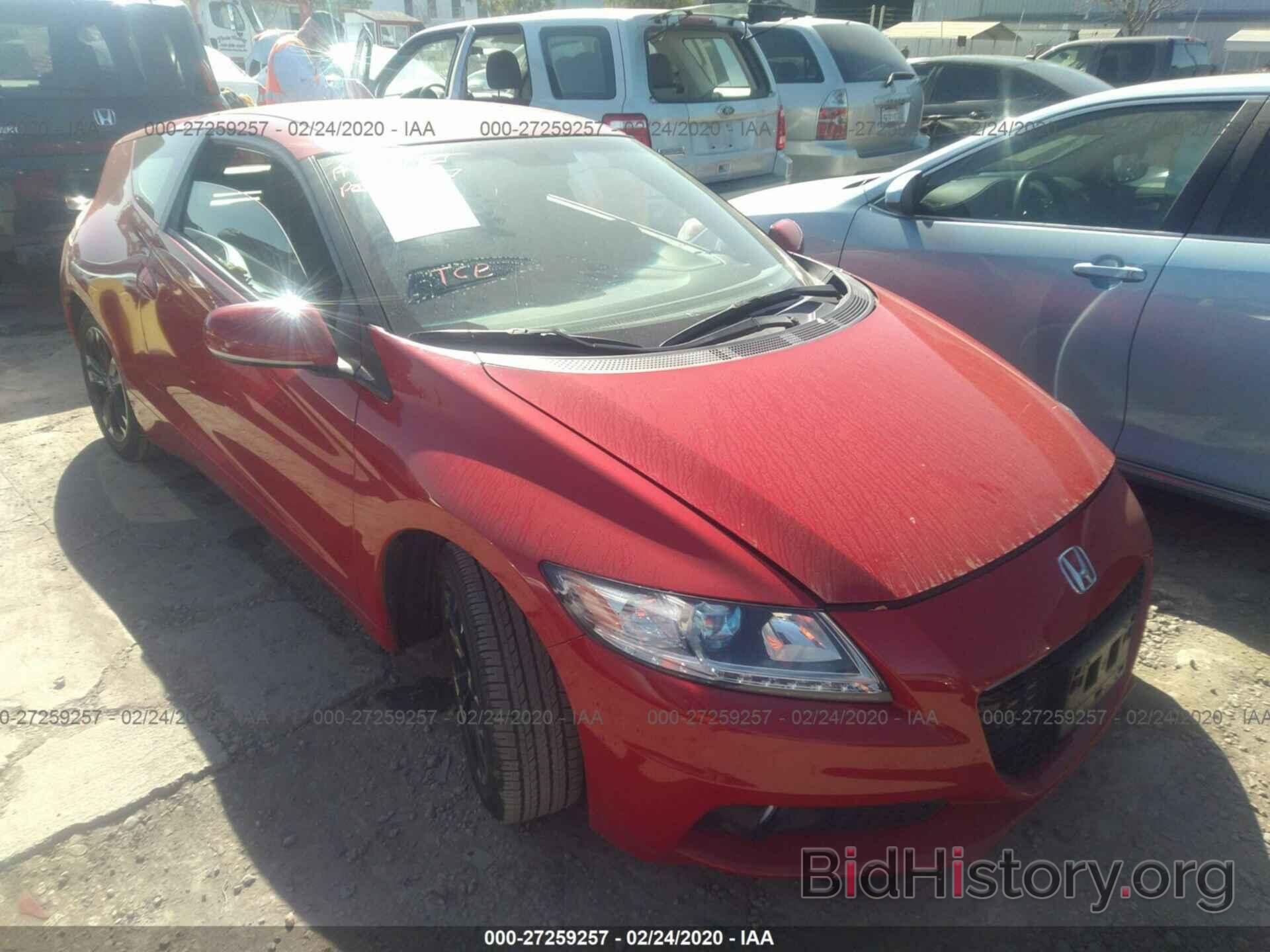 Photo JHMZF1C65FS003015 - HONDA CR-Z 2015