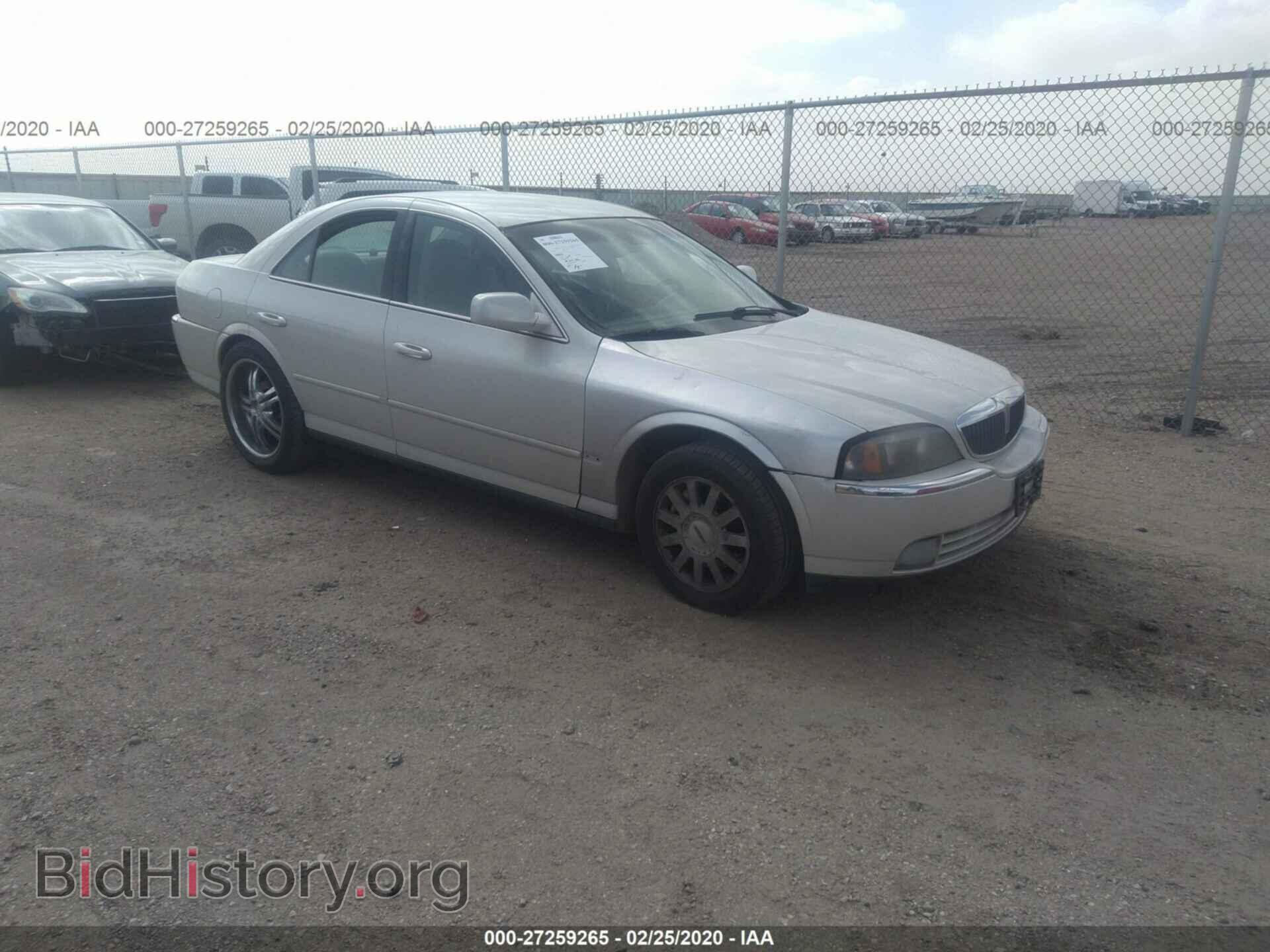 Фотография 1LNHM86SX4Y646311 - LINCOLN LS 2004