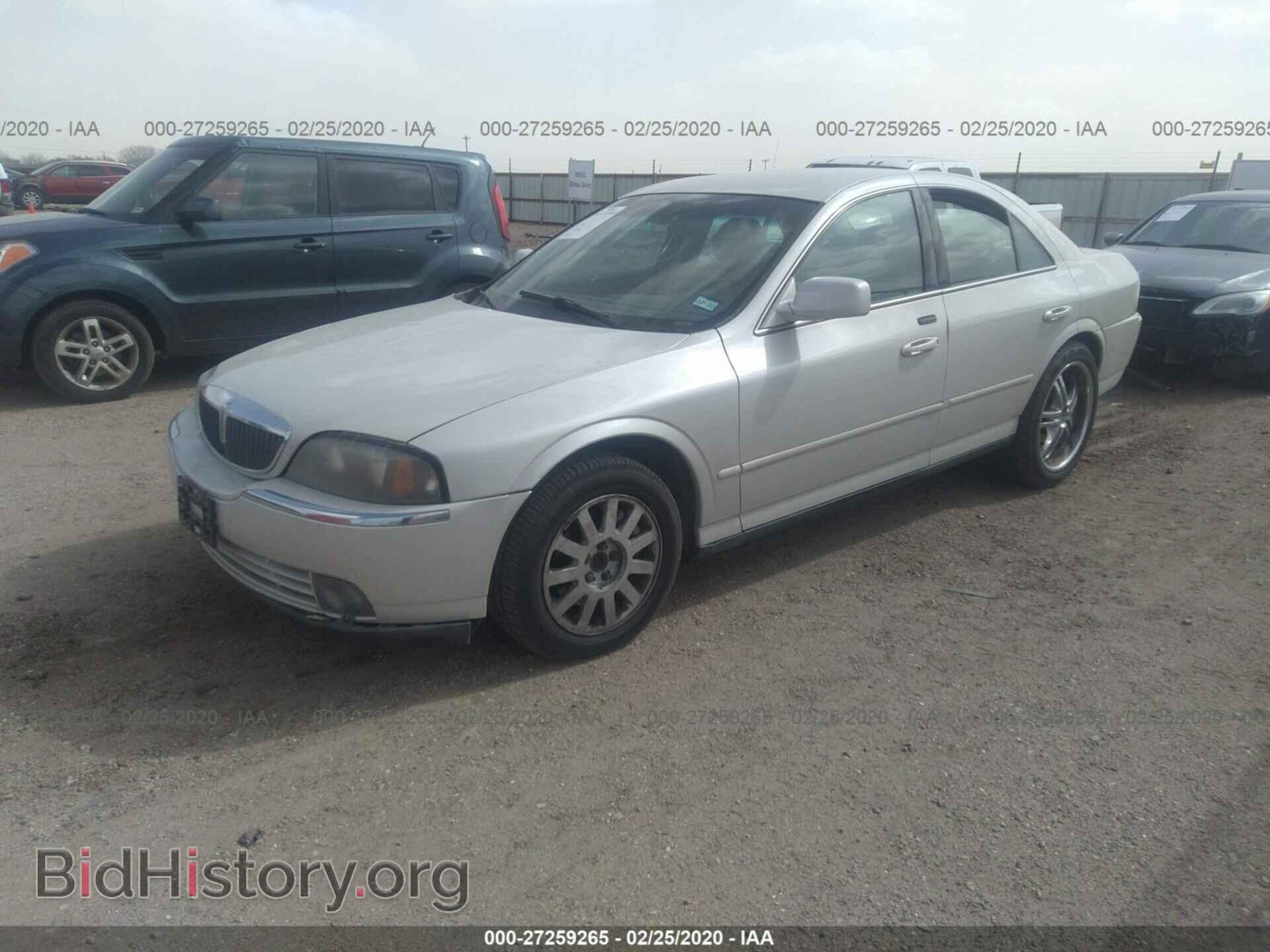 2004 LINCOLN LS - VIN: 1LNHM86SX4Y646311 - Photo 2
