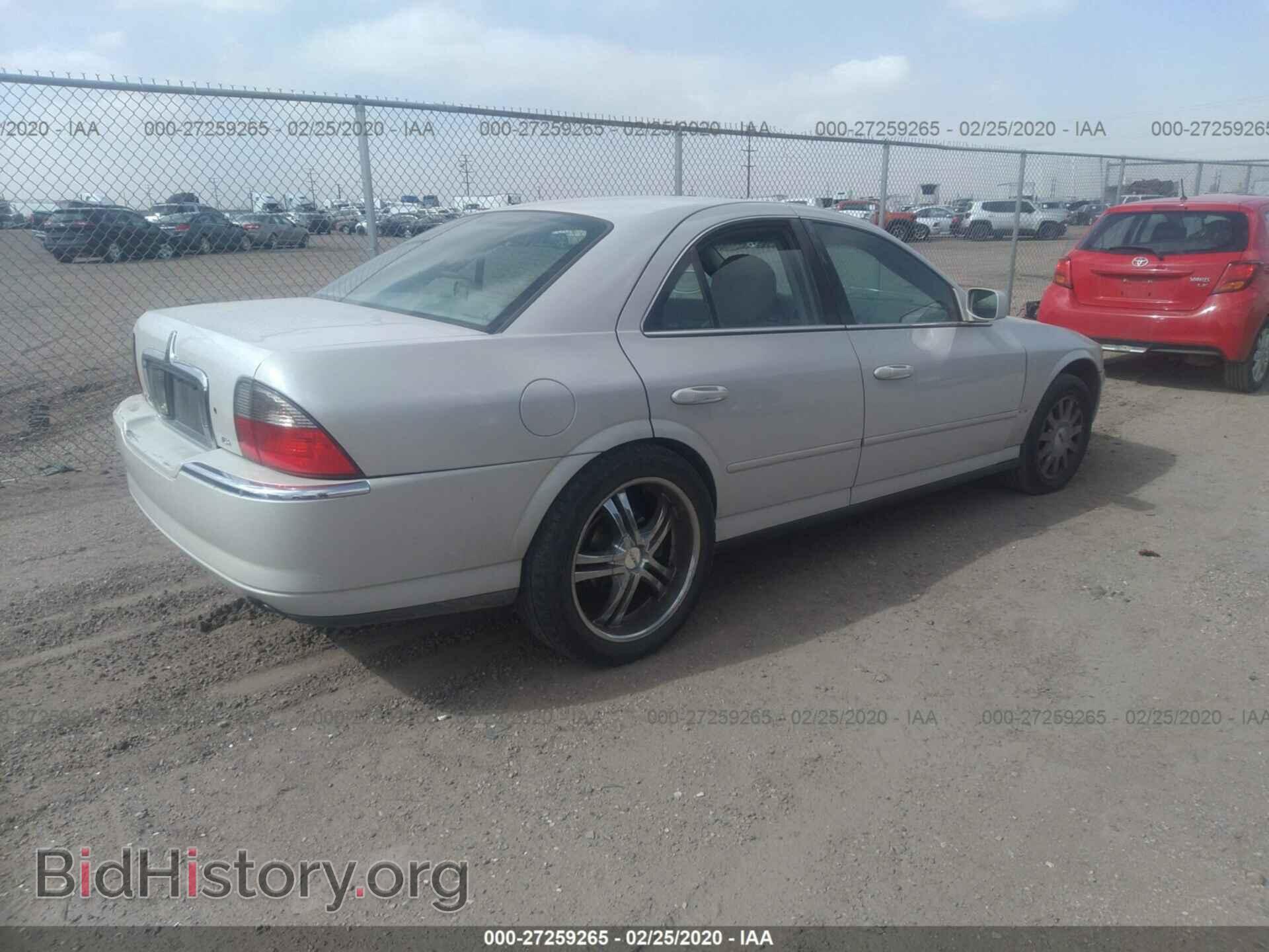 2004 LINCOLN LS - VIN: 1LNHM86SX4Y646311 - Photo 4