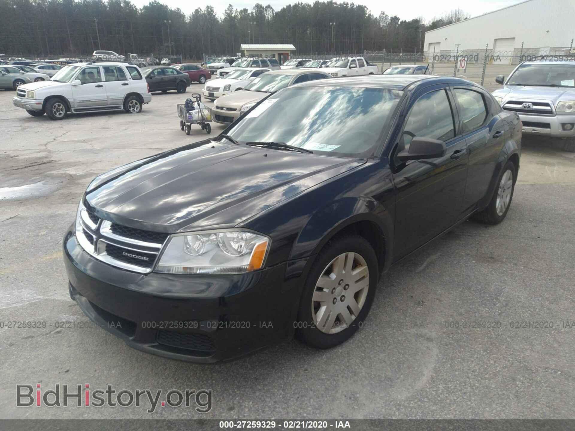2012 DODGE AVENGER - VIN: 1C3CDZAB3CN110283 - Photo 2