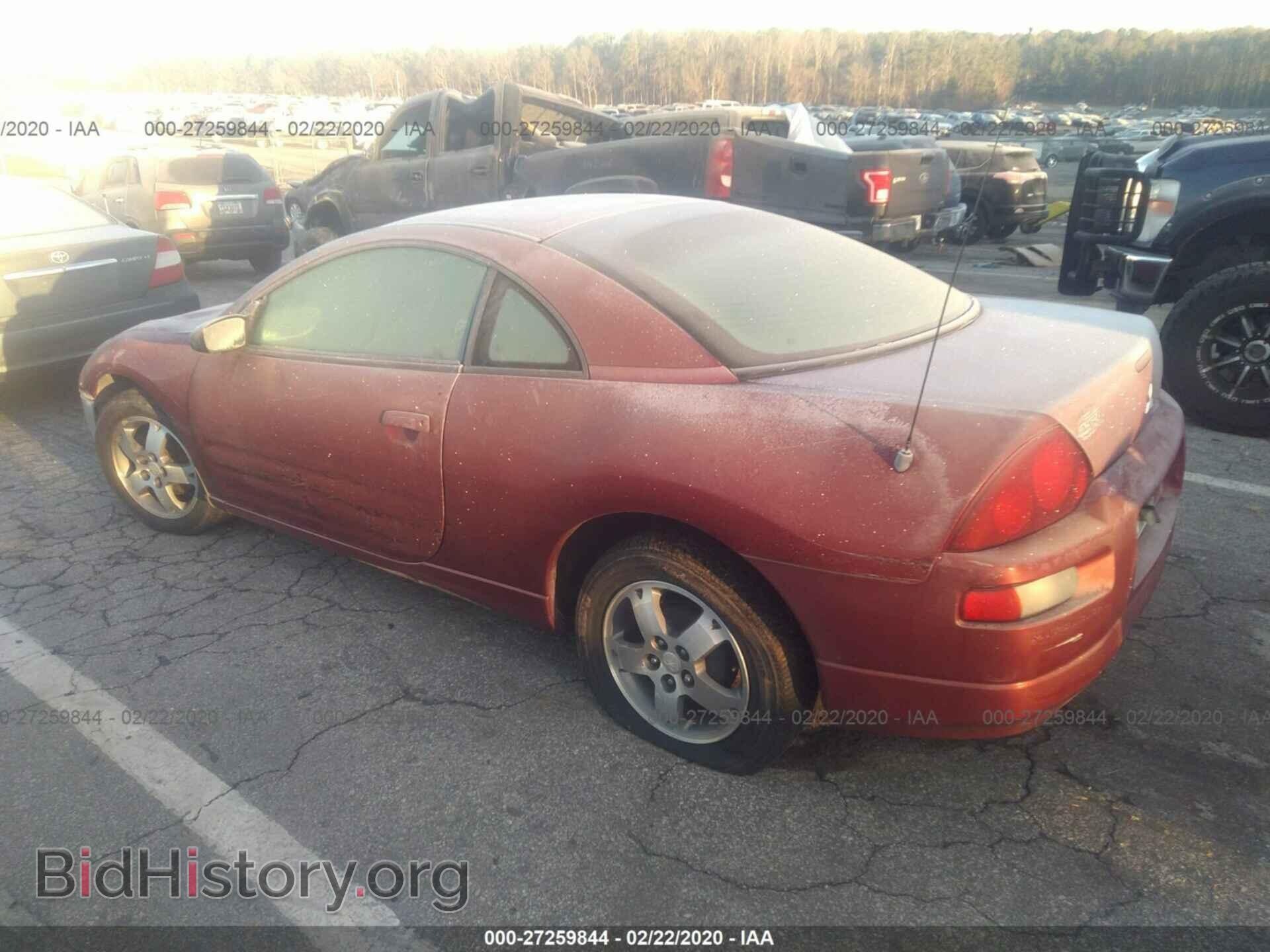 2002 MITSUBISHI ECLIPSE - VIN: 4A3AC34G92E042853 - Фото 3