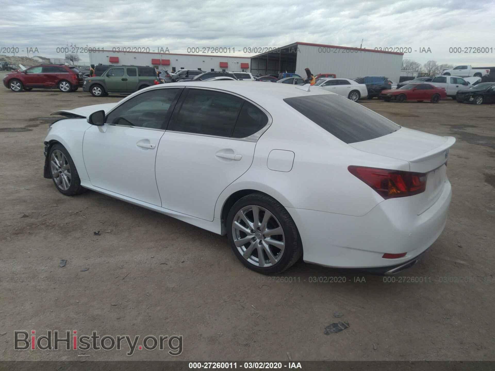 2013 LEXUS GS - VIN: JTHBE1BL2D5018868 - Фото 3