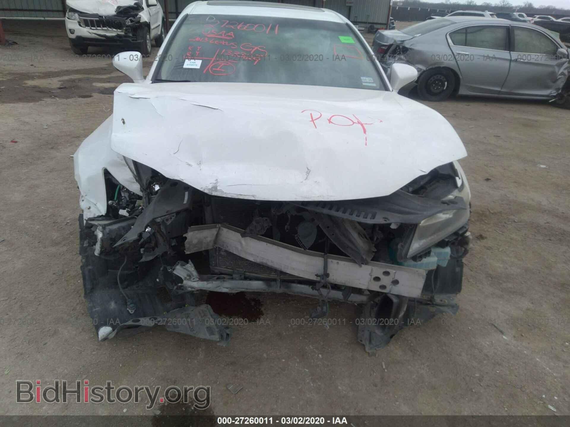 2013 LEXUS GS - VIN: JTHBE1BL2D5018868 - Фото 6