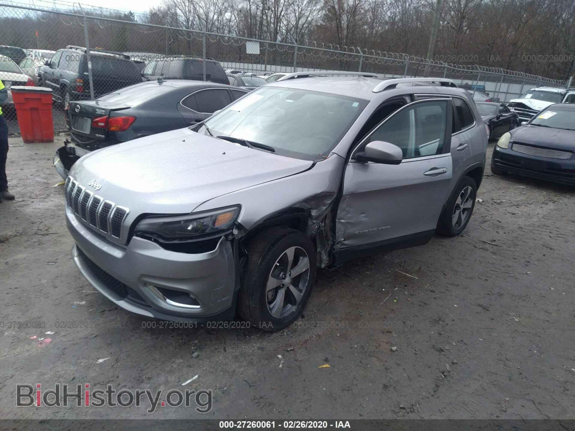 2019 JEEP CHEROKEE - VIN: 1C4PJLDB8KD272252 - Фото 2