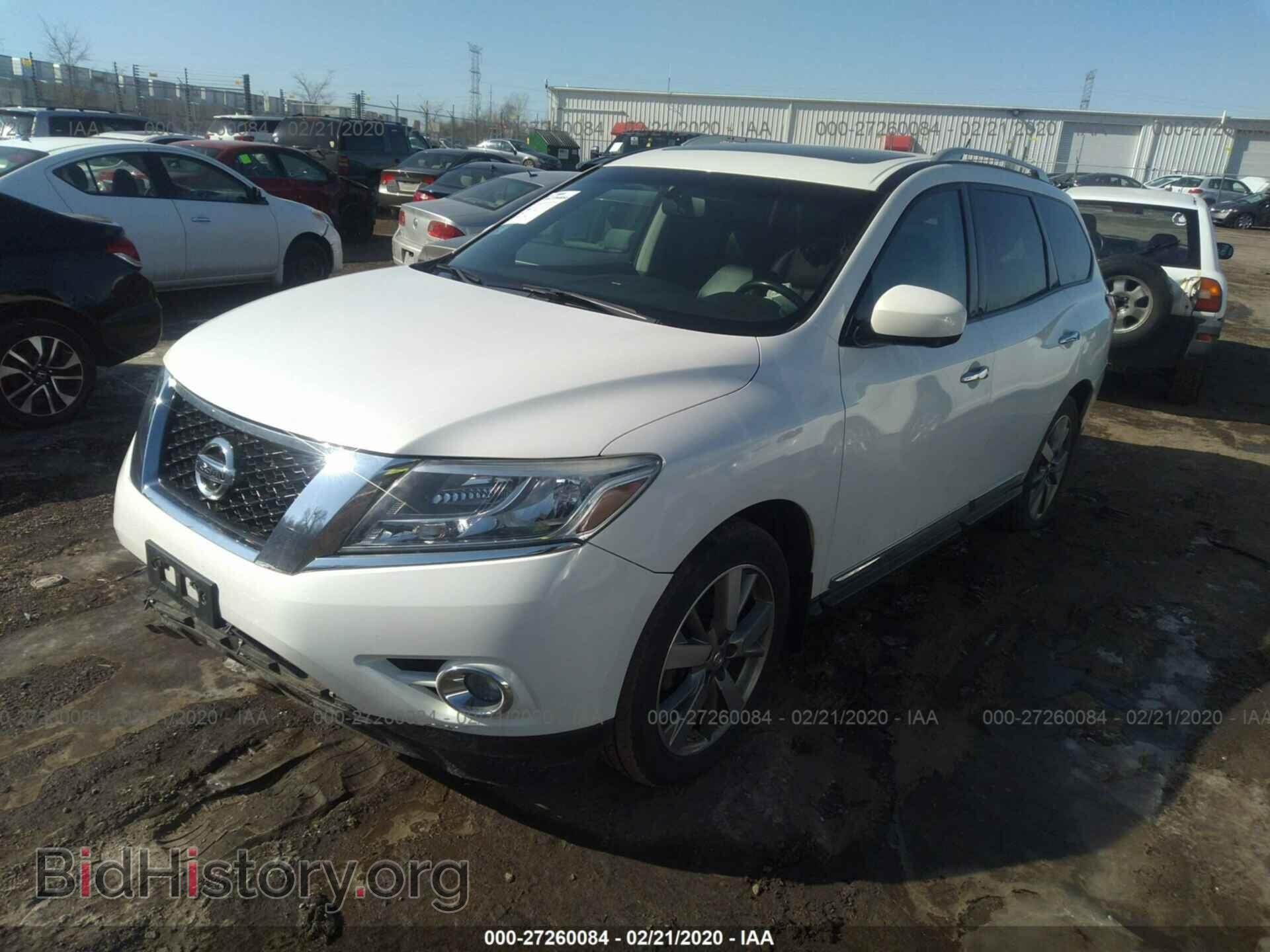 2014 NISSAN PATHFINDER - VIN: 5N1AR2MM0EC626863 - Фото 2