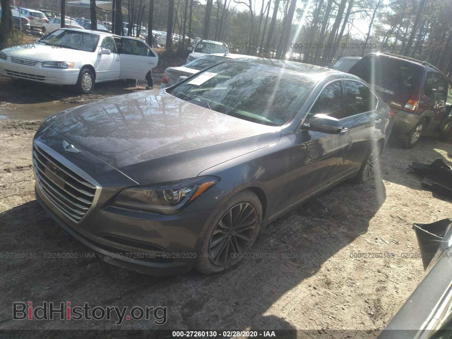 2015 HYUNDAI GENESIS - VIN: KMHGN4JE7FU057732 - Фото 2