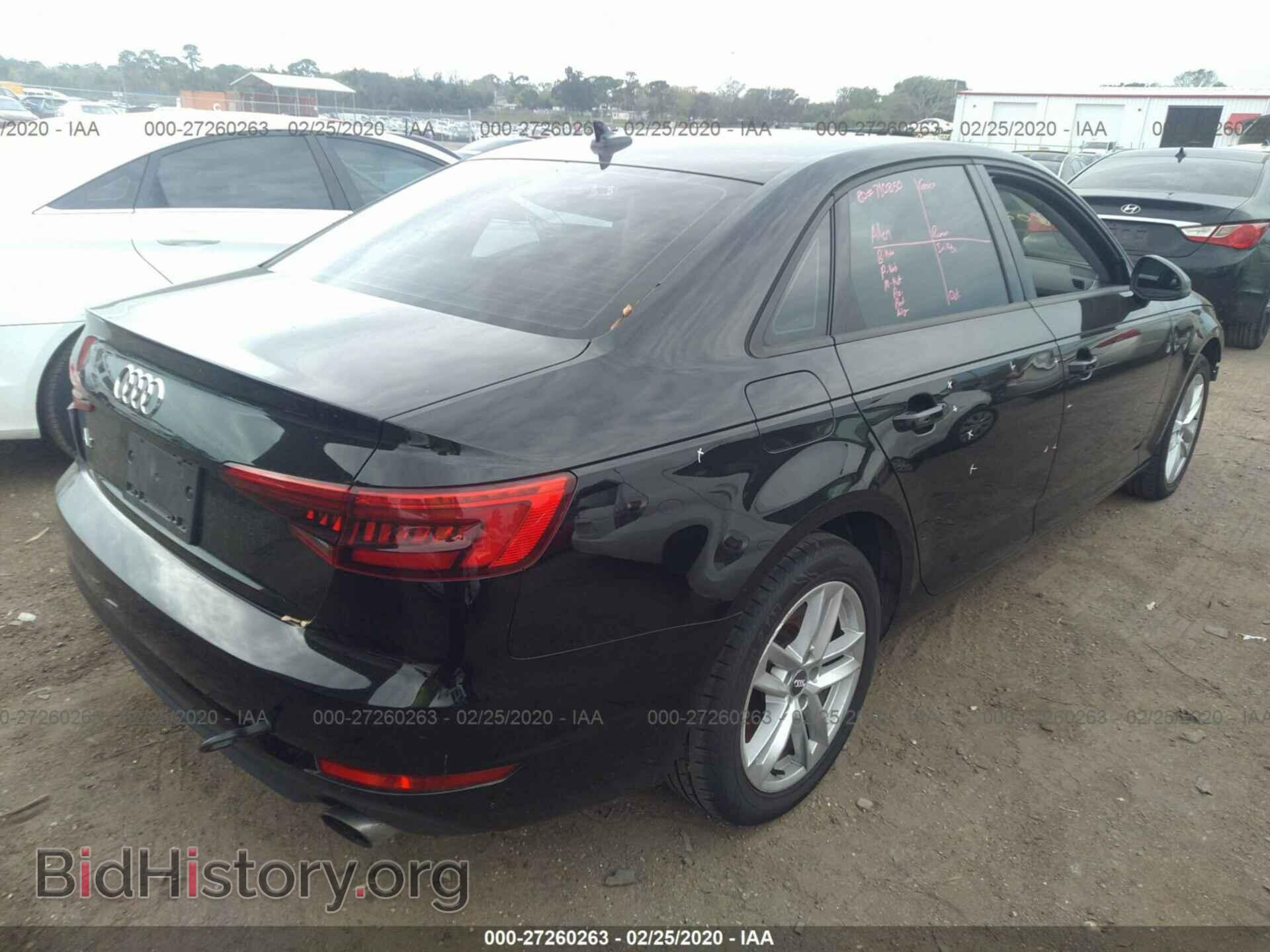 2017 AUDI A4 - VIN: WAUGNAF42HN058896 - Фото 4